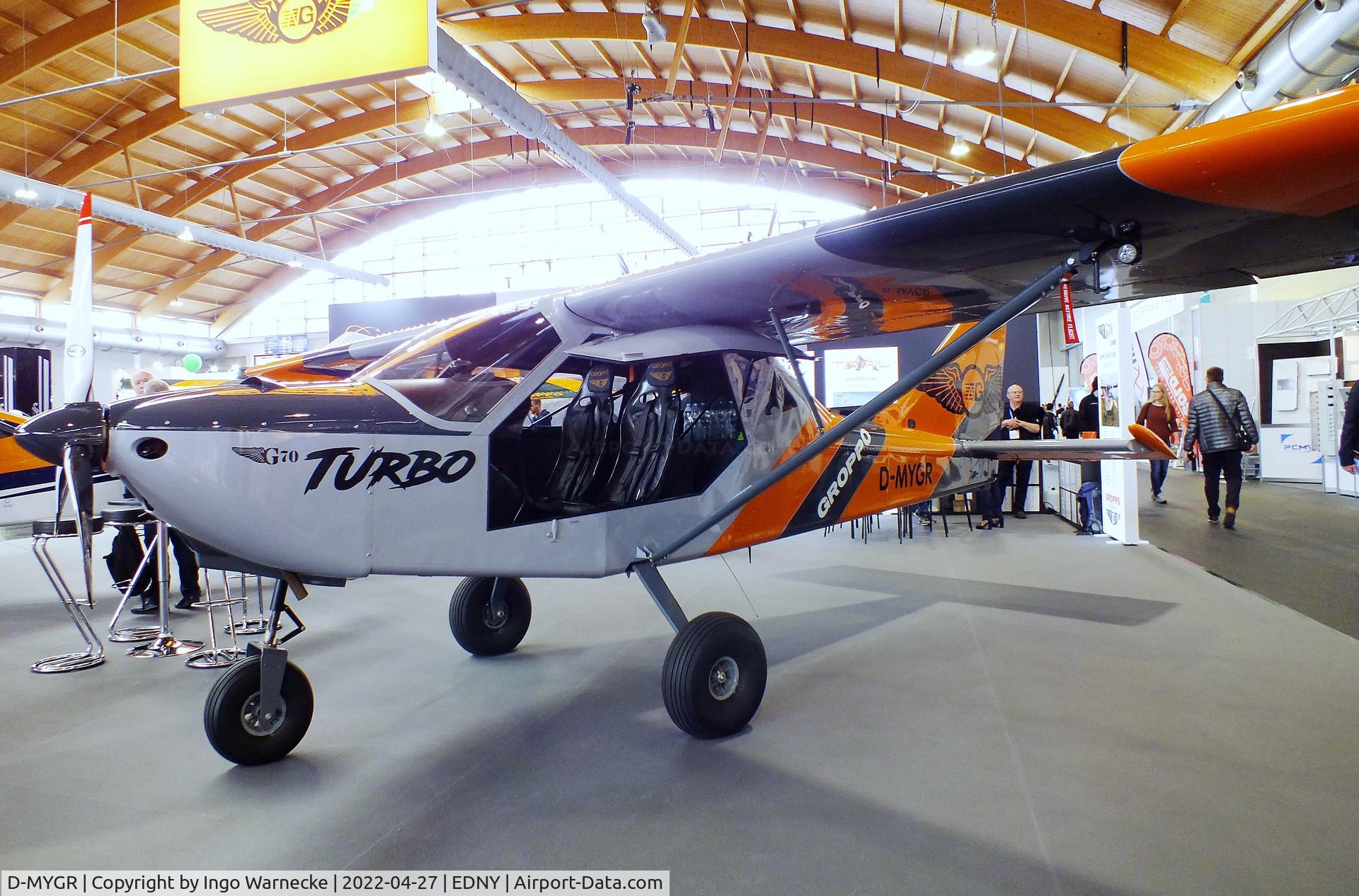 D-MYGR, Nando Groppo G70 Turbo C/N N-158/117/3, Nando Groppo G70 Turbo at the AERO 2022, Friedrichshafen
