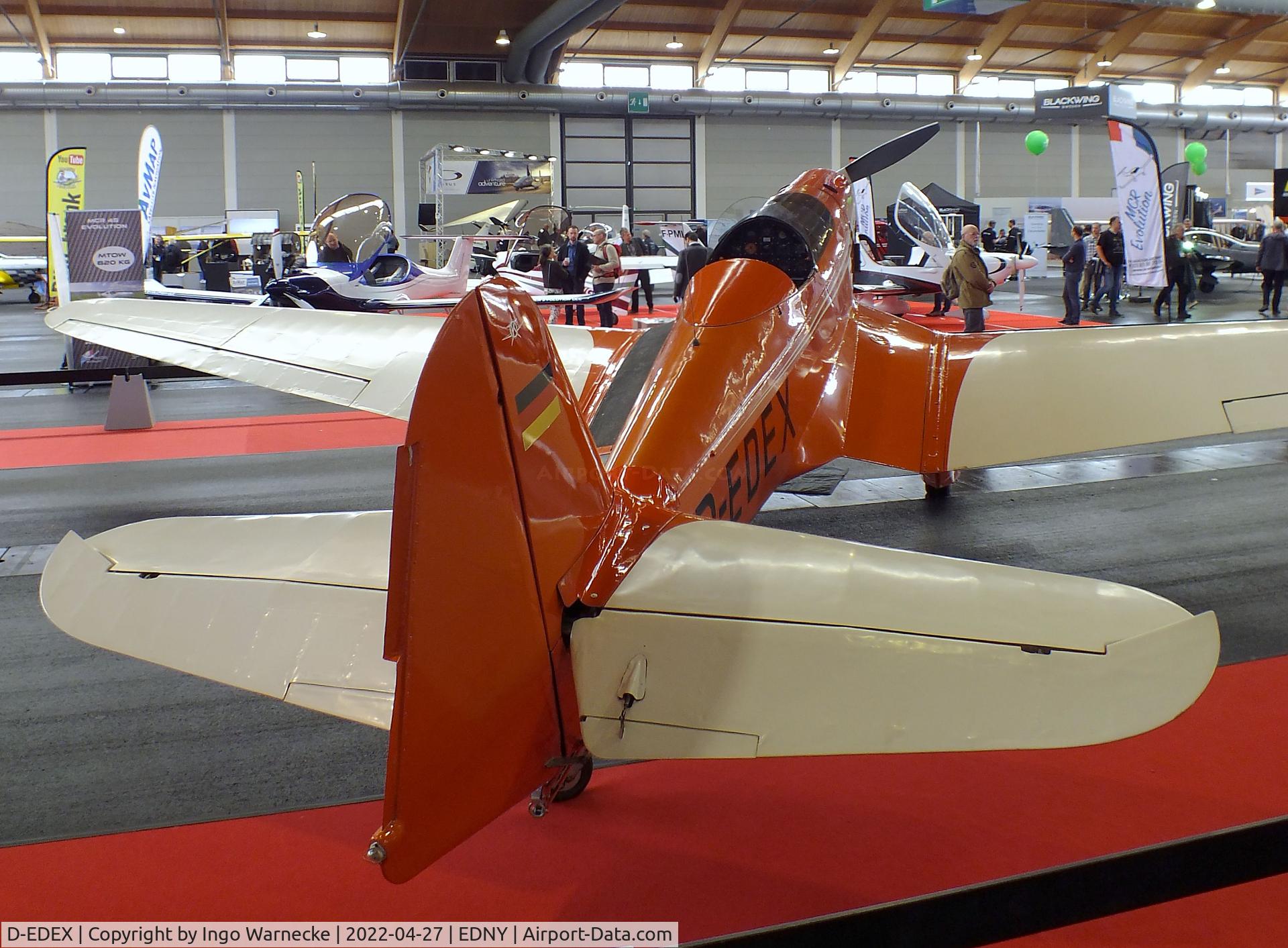 D-EDEX, 1940 Klemm Kl-35 Spezial C/N 1916, Klemm Kl 35 Spezial at the AERO 2022, Friedrichshafen