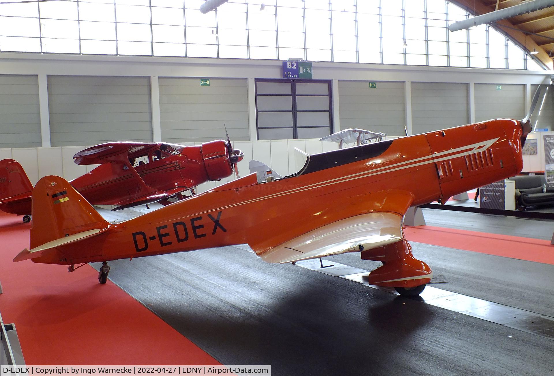 D-EDEX, 1940 Klemm Kl-35 Spezial C/N 1916, Klemm Kl 35 Spezial at the AERO 2022, Friedrichshafen