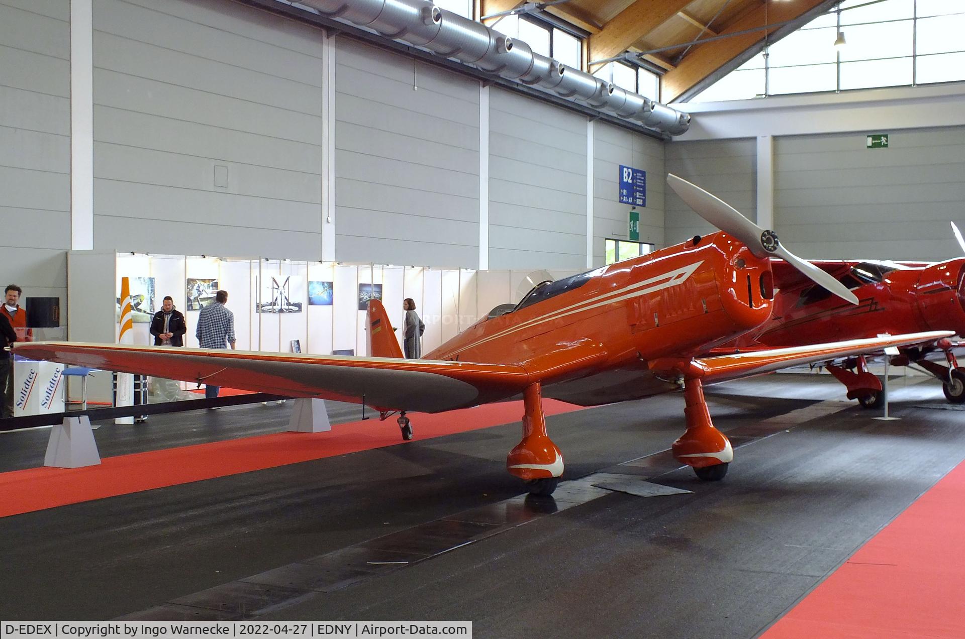 D-EDEX, 1940 Klemm Kl-35 Spezial C/N 1916, Klemm Kl 35 Spezial at the AERO 2022, Friedrichshafen