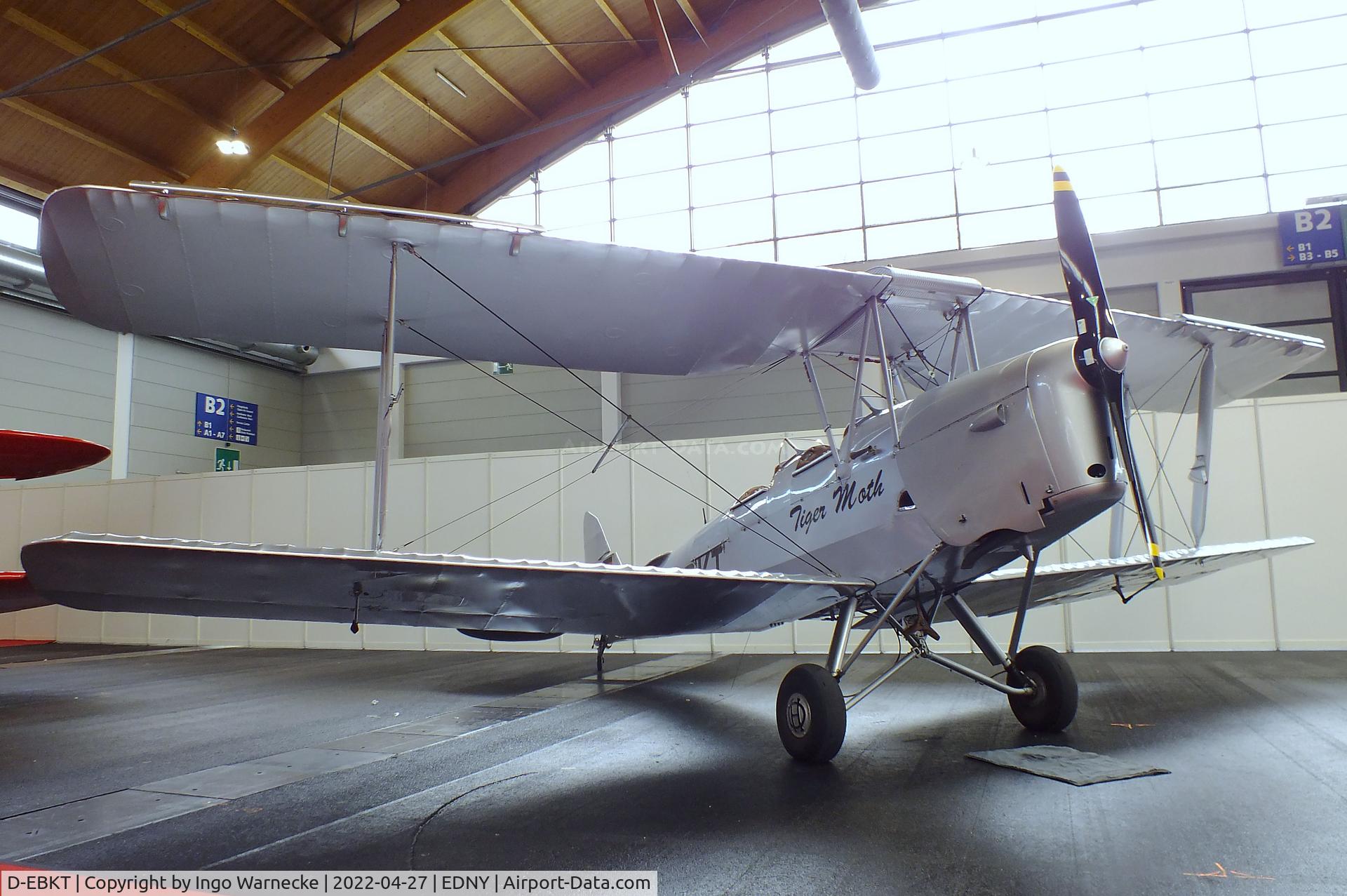 D-EBKT, 1941 De Havilland DH-82A Tiger Moth II C/N 85223, De Havilland D.H.82A Tiger Moth at the AERO 2022, Friedrichshafen