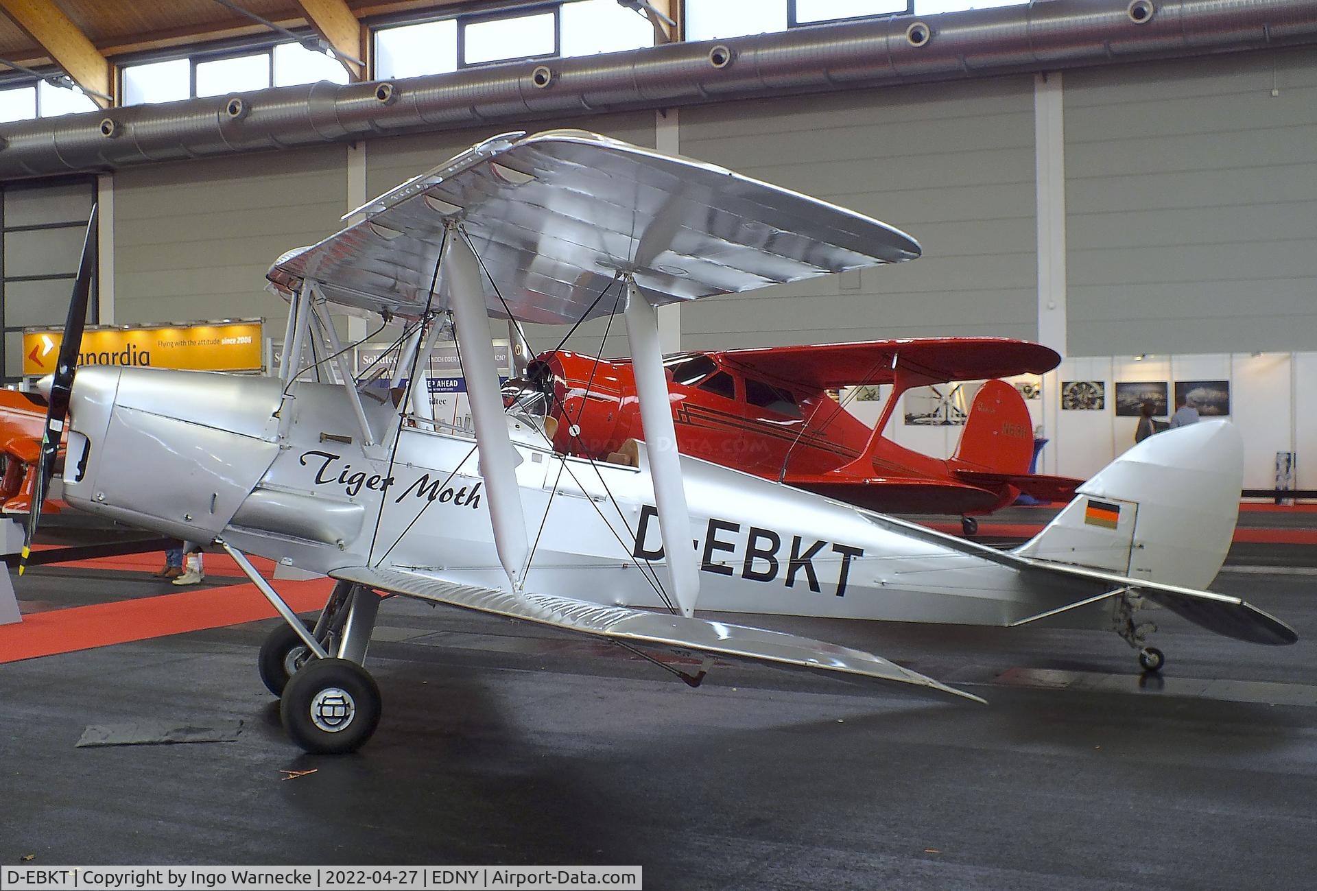 D-EBKT, 1941 De Havilland DH-82A Tiger Moth II C/N 85223, De Havilland D.H.82A Tiger Moth at the AERO 2022, Friedrichshafen