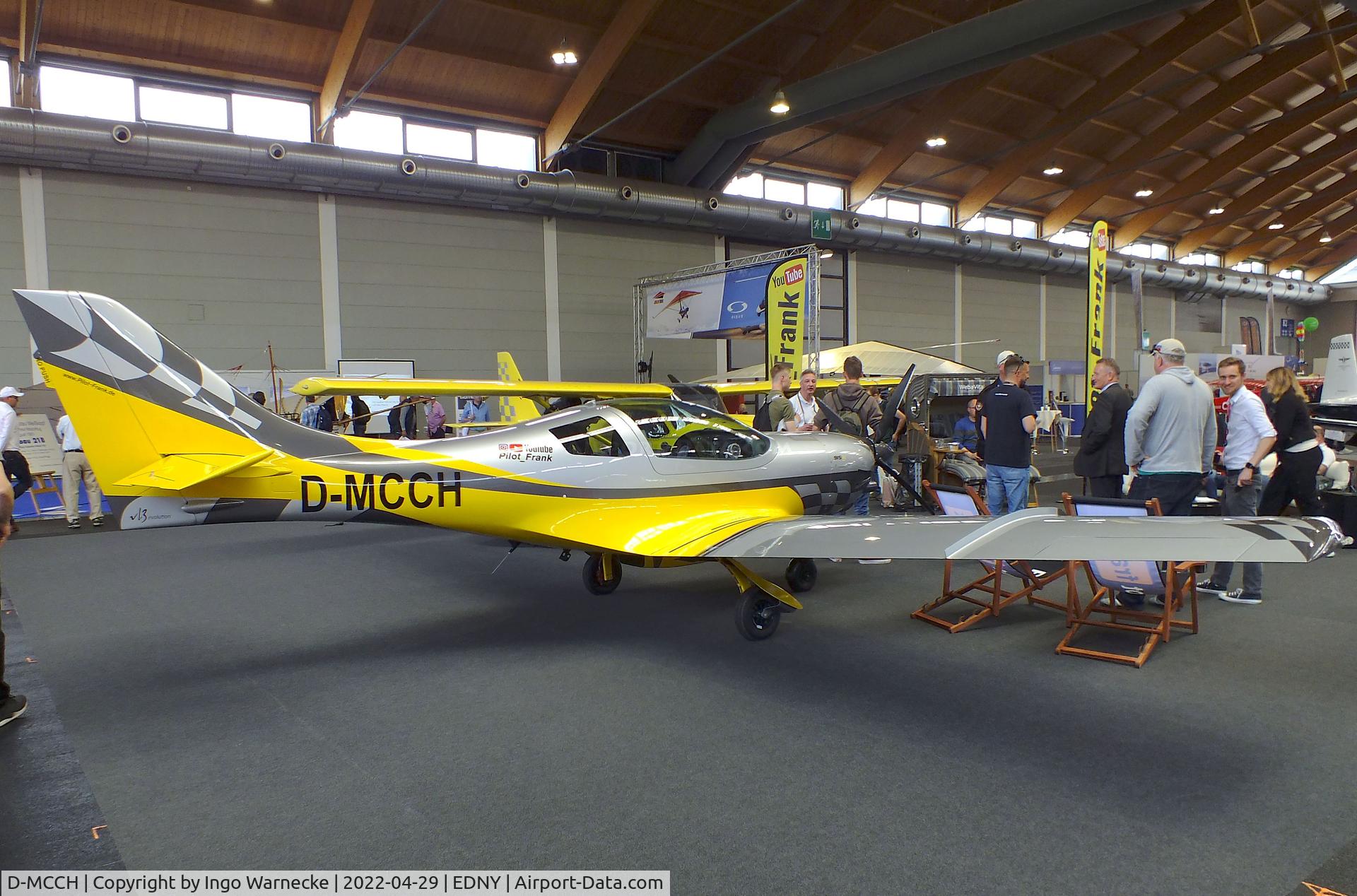 D-MCCH, JMB Aircraft VL-3 Evolution C/N VL-3-446, Aveko / JMB VL-3 Evolution of YouTuber 'Pilot Frank' at the AERO 2022, Friedrichshafen