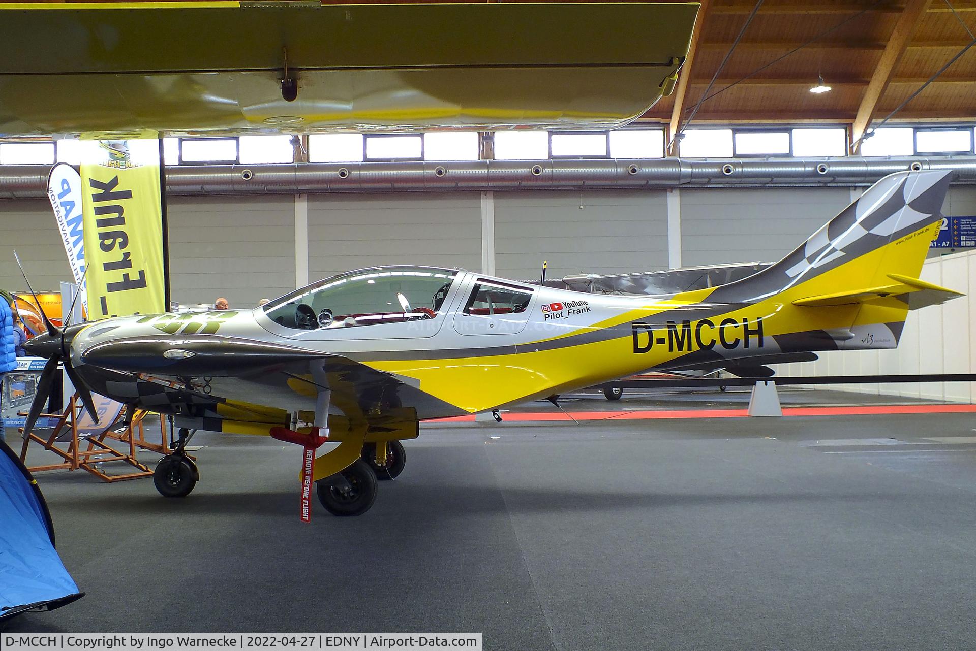 D-MCCH, JMB Aircraft VL-3 Evolution C/N VL-3-446, Aveko / JMB VL-3 Evolution of YouTuber 'Pilot Frank' at the AERO 2022, Friedrichshafen