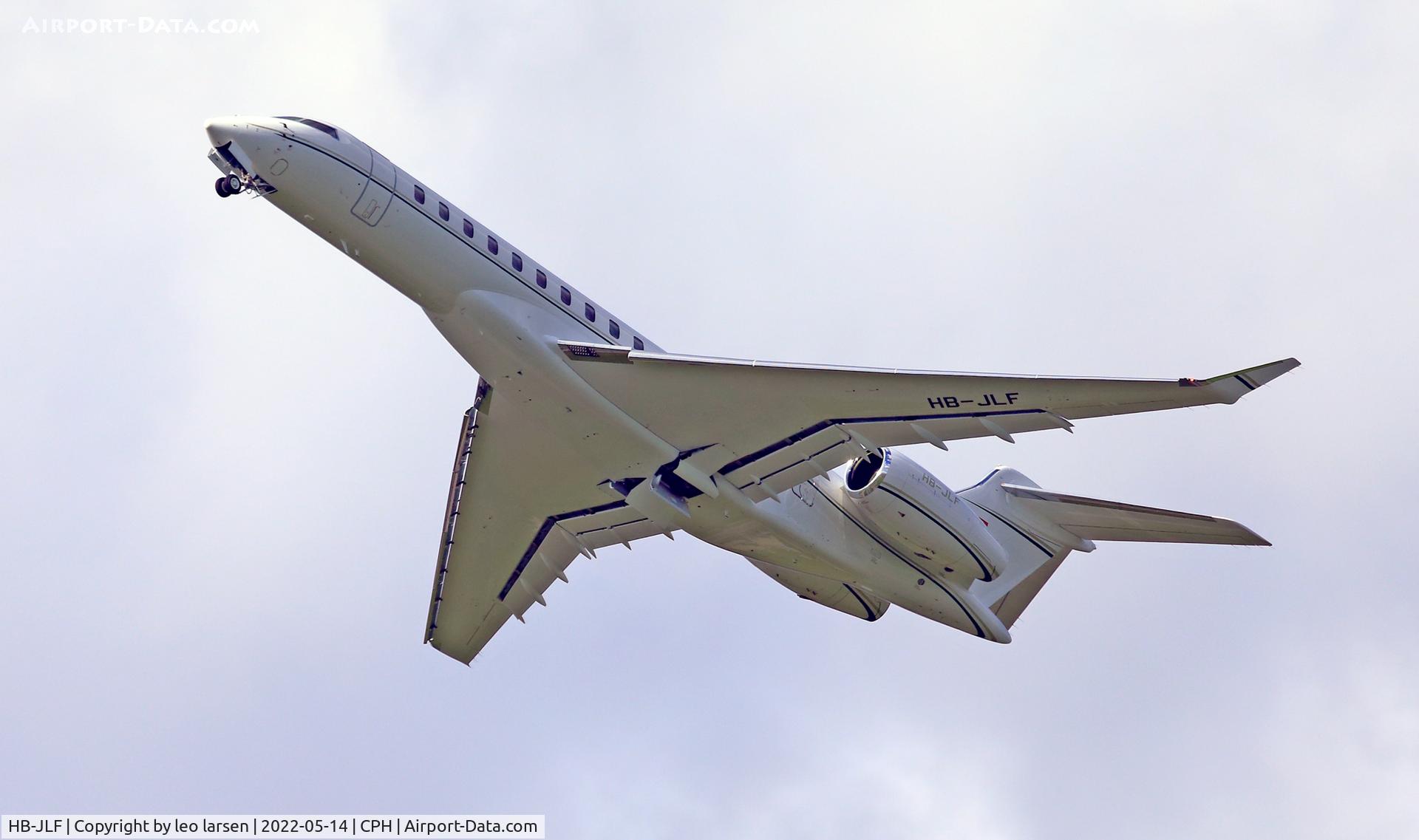 HB-JLF, 2020 Bombardier BD-700-2A12 Global 7500 C/N 70052, Copenhagen 14.5.2022