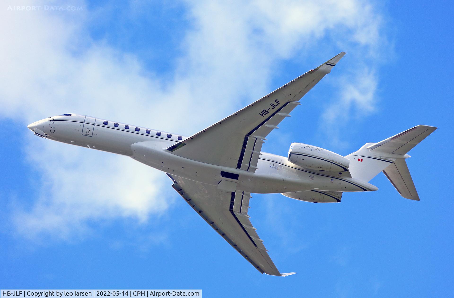 HB-JLF, 2020 Bombardier BD-700-2A12 Global 7500 C/N 70052, Copenhagen 14.5.2022