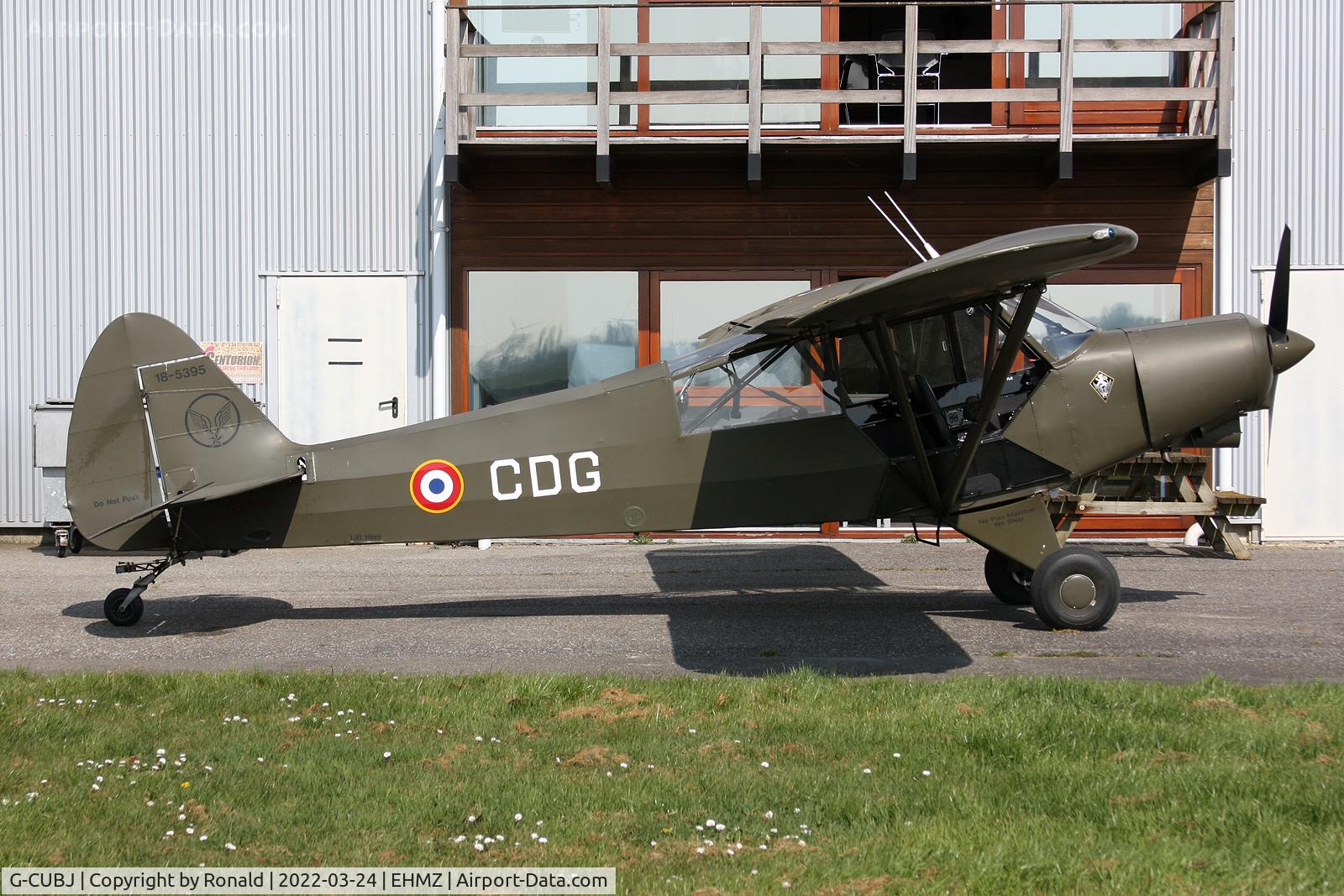 G-CUBJ, 1956 Piper L-18C Super Cub (PA-18-95) C/N 18-5395, at ehmz