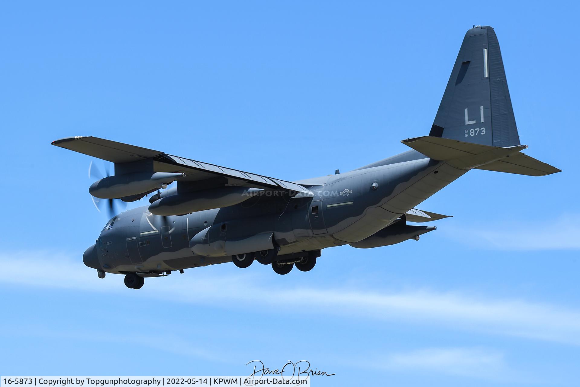 16-5873, 2017 Lockheed Martin HC-130J Hercules C/N 382-5873, KING73 of 102nd RQS