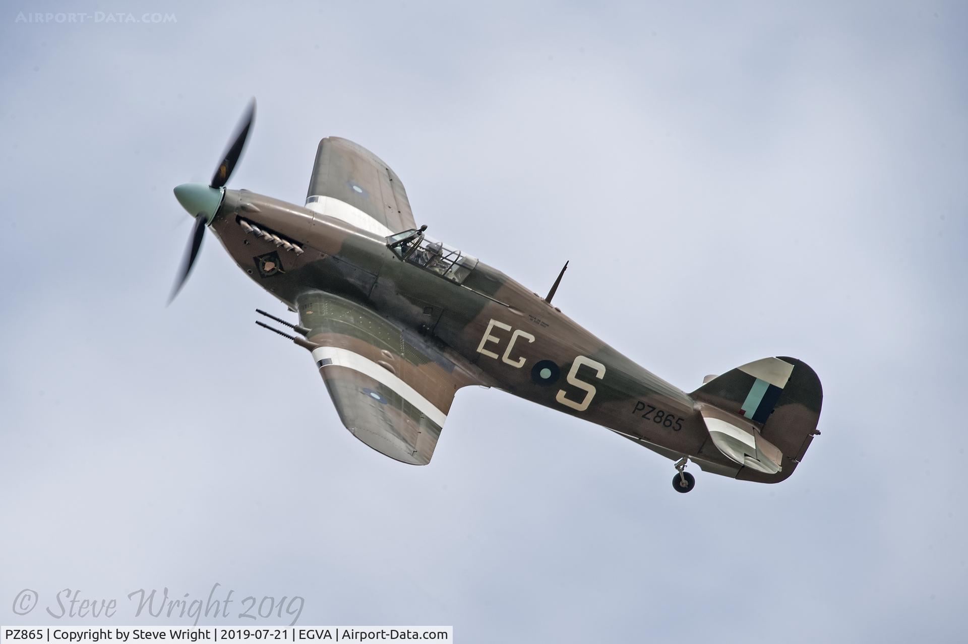 PZ865, 1944 Hawker Hurricane IIC C/N PZ865, RIAT 2019 RAF Fairford UK