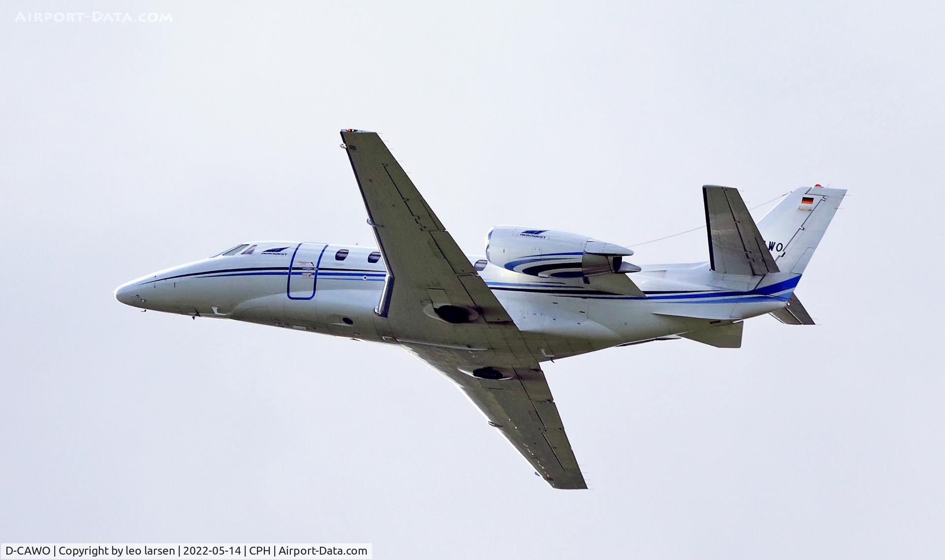D-CAWO, 2019 Cessna 560XL Citation XLS+ C/N 560-6271, Copenhagen 14.5.2022