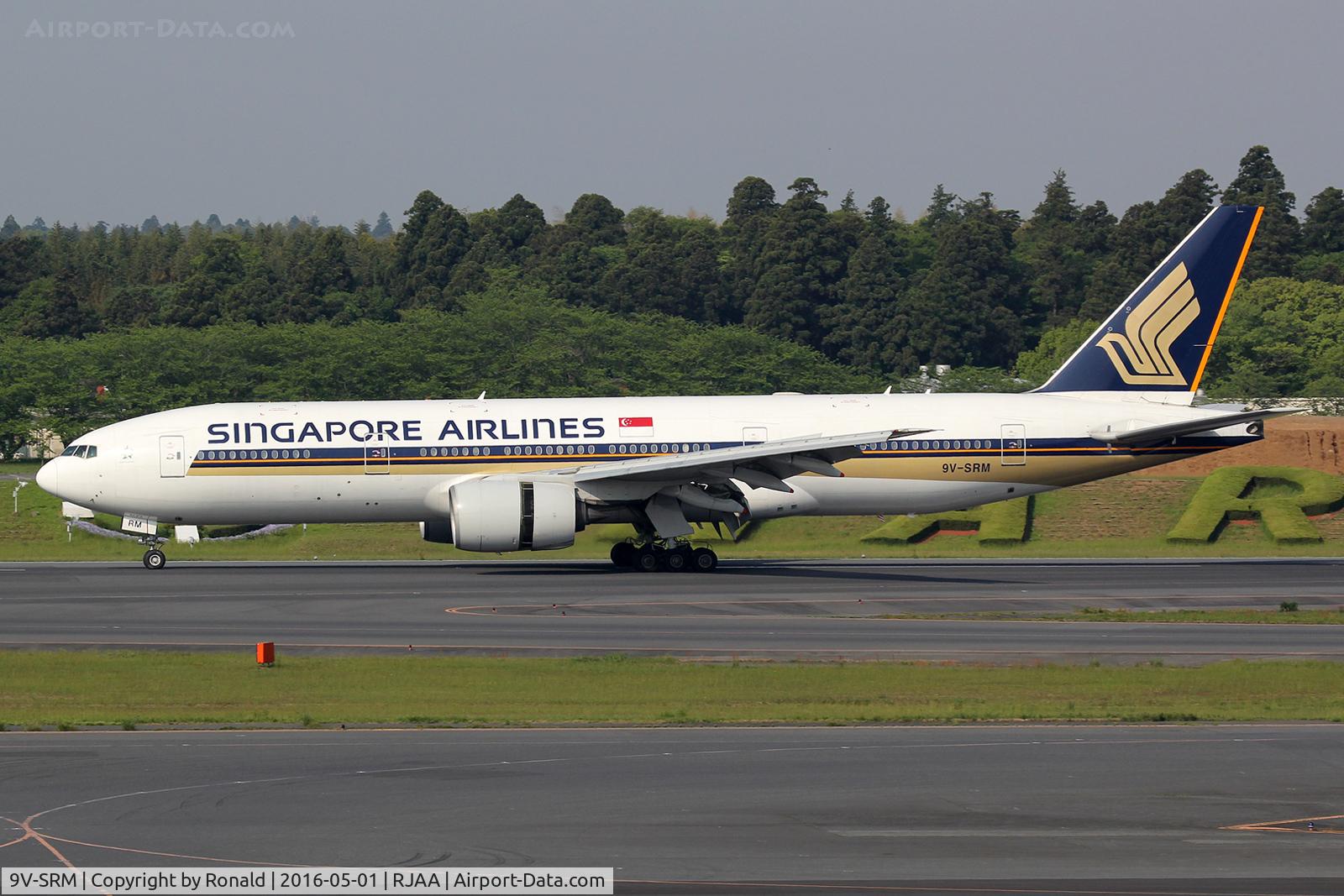 9V-SRM, 2003 Boeing 777-212/ER C/N 32320, at nrt