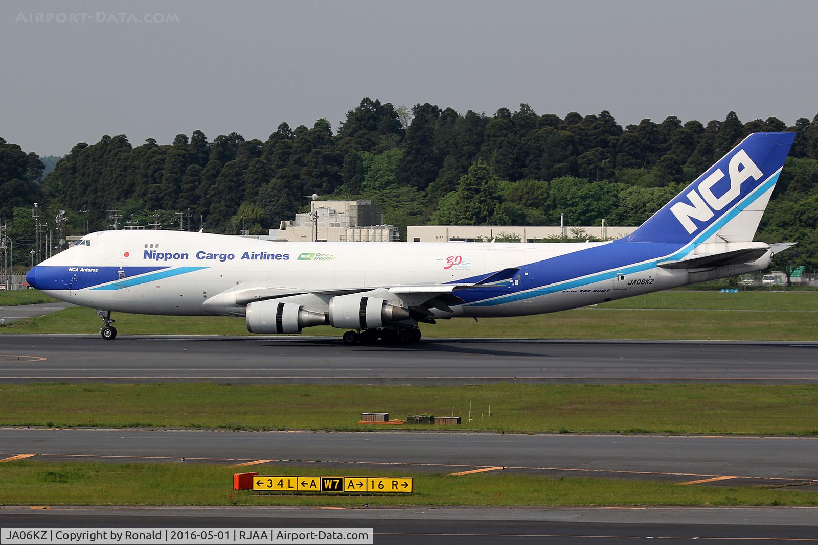 JA06KZ, 2007 Boeing 747-4KZF SCD C/N 36133, at nrt