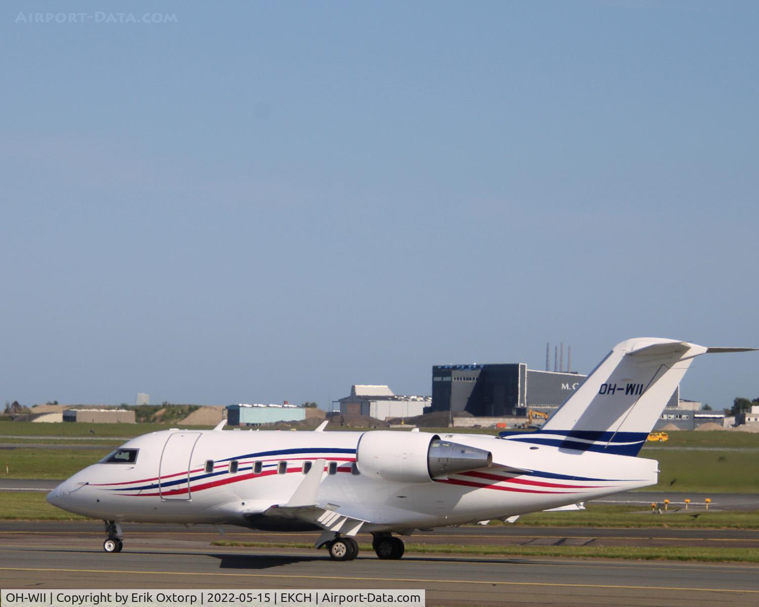 OH-WII, 2006 Bombardier Challenger 604 (CL-600-2B16) C/N 5642, OH-WII landed rw 04L