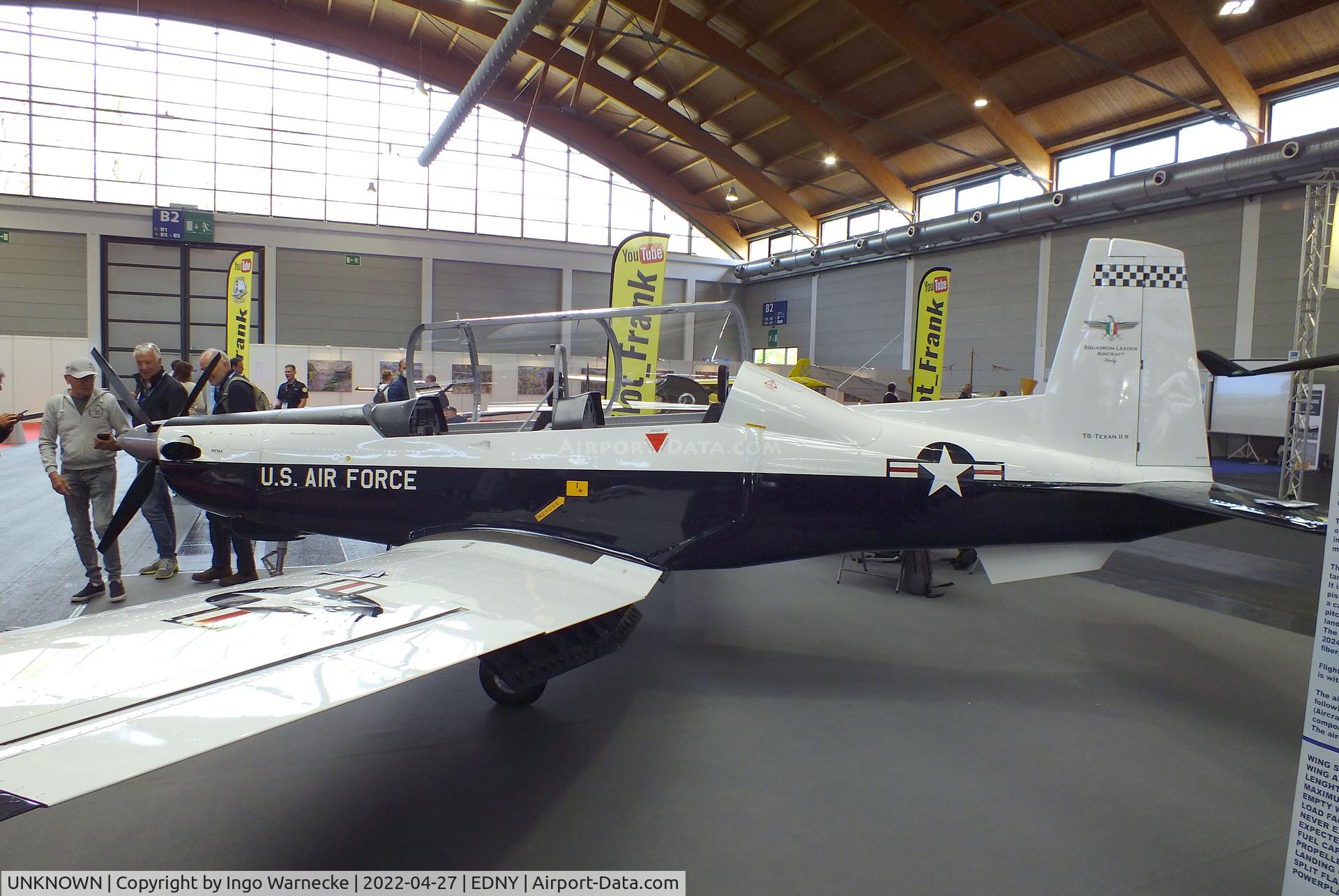 UNKNOWN, Squadron Leader Aircraft T-6 Texan II Replica C/N 001, Squadron Leader Aircraft T-6 Texan II R 3/4-scale replica first prototype at the AERO 2022, Friedrichshafen