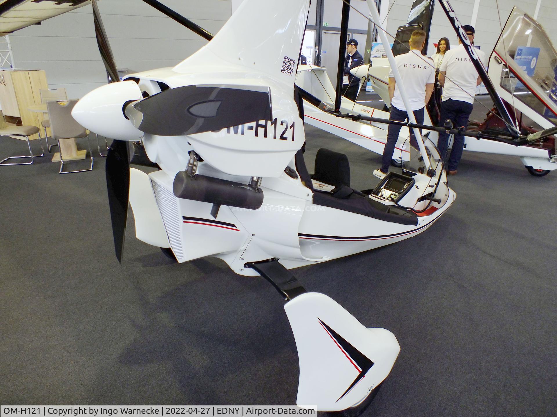 OM-H121, Aeros Joker Trike C/N Not found OM-H121, Nisus Joker Trike with Aeros wing at the AERO 2022, Friedrichshafen