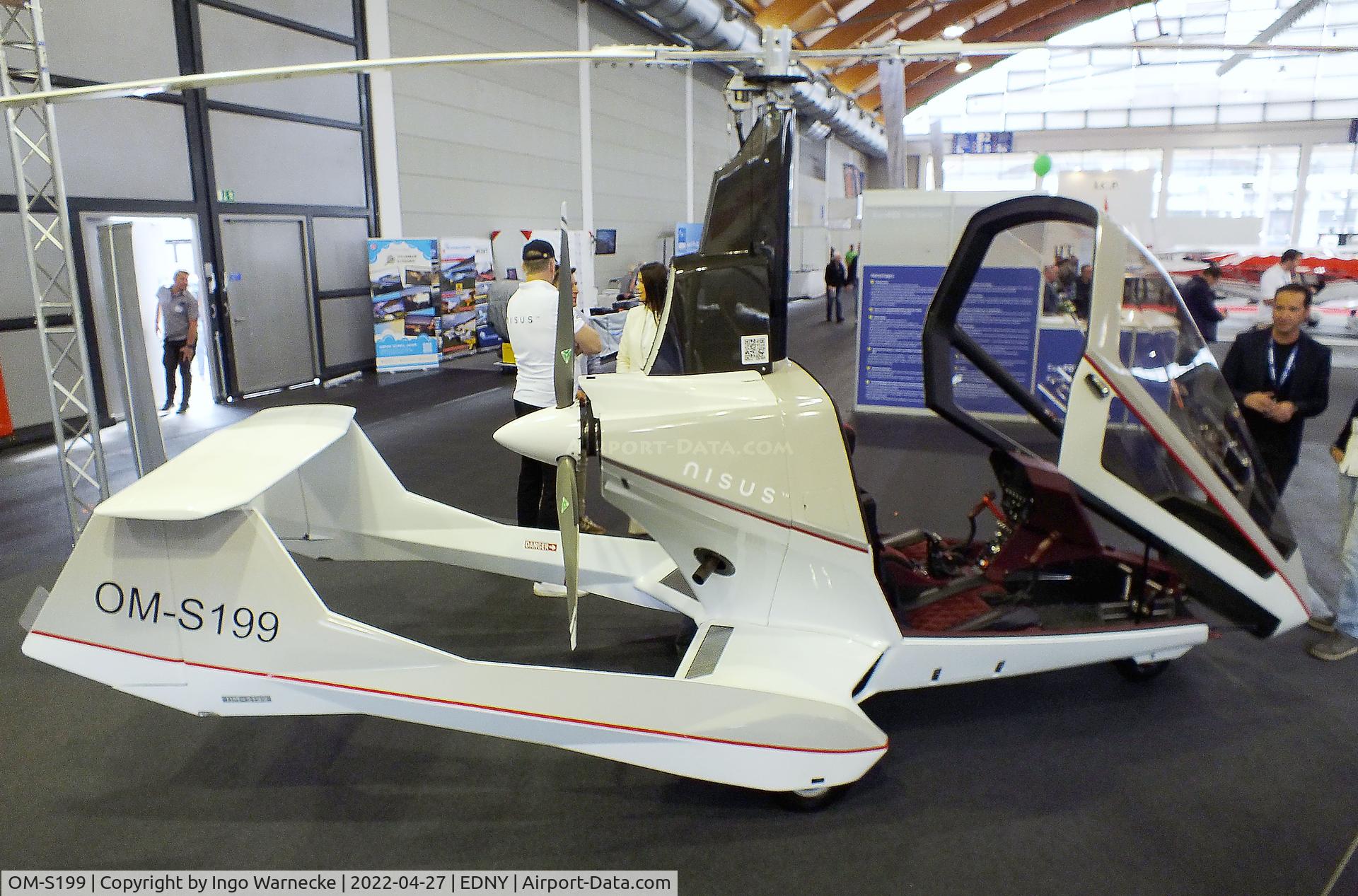 OM-S199, Nisus Gyroplane C/N not found_OM-S199, Nisus Gyroplane at the AERO 2022, Friedrichshafen
