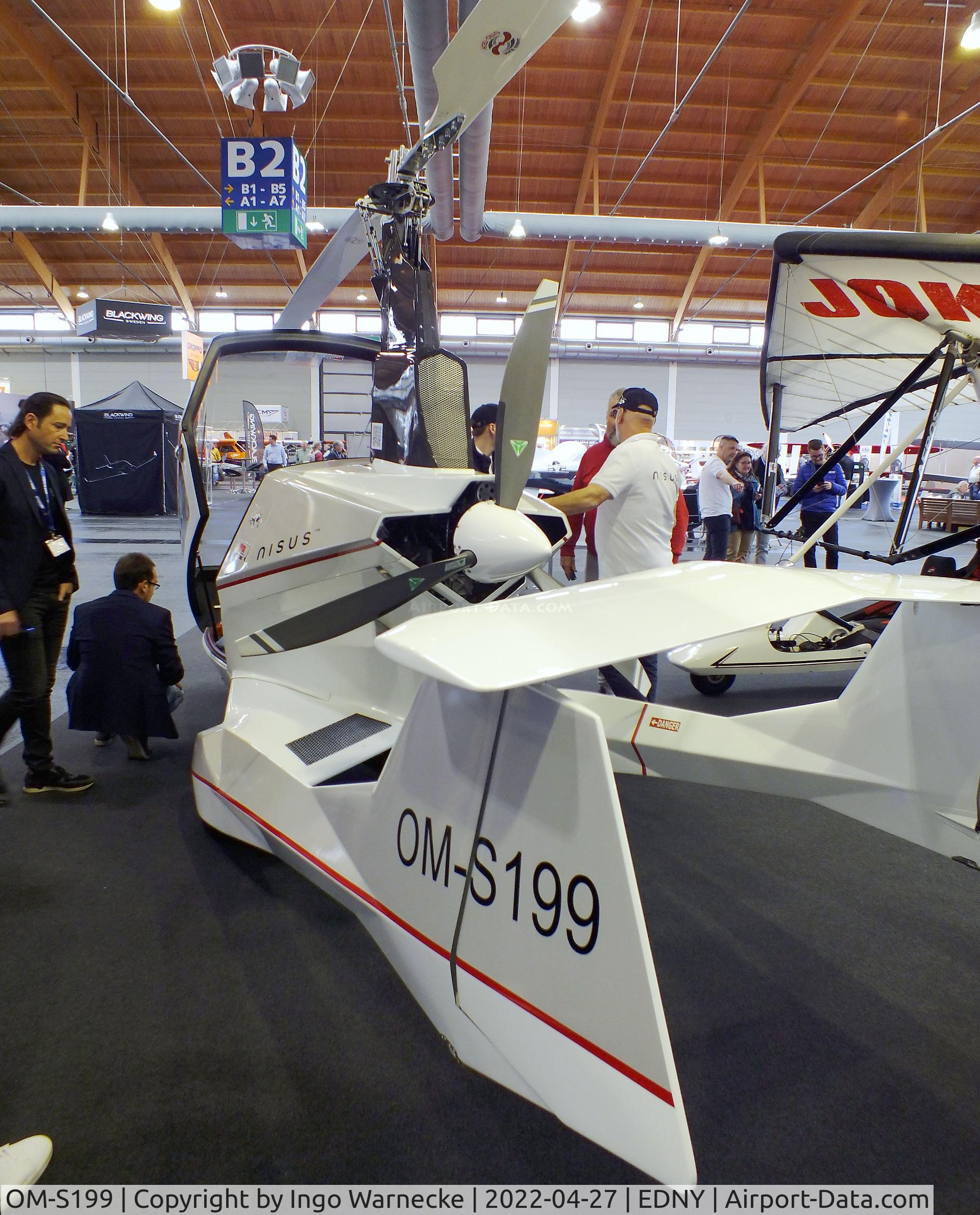 OM-S199, Nisus Gyroplane C/N not found_OM-S199, Nisus Gyroplane at the AERO 2022, Friedrichshafen