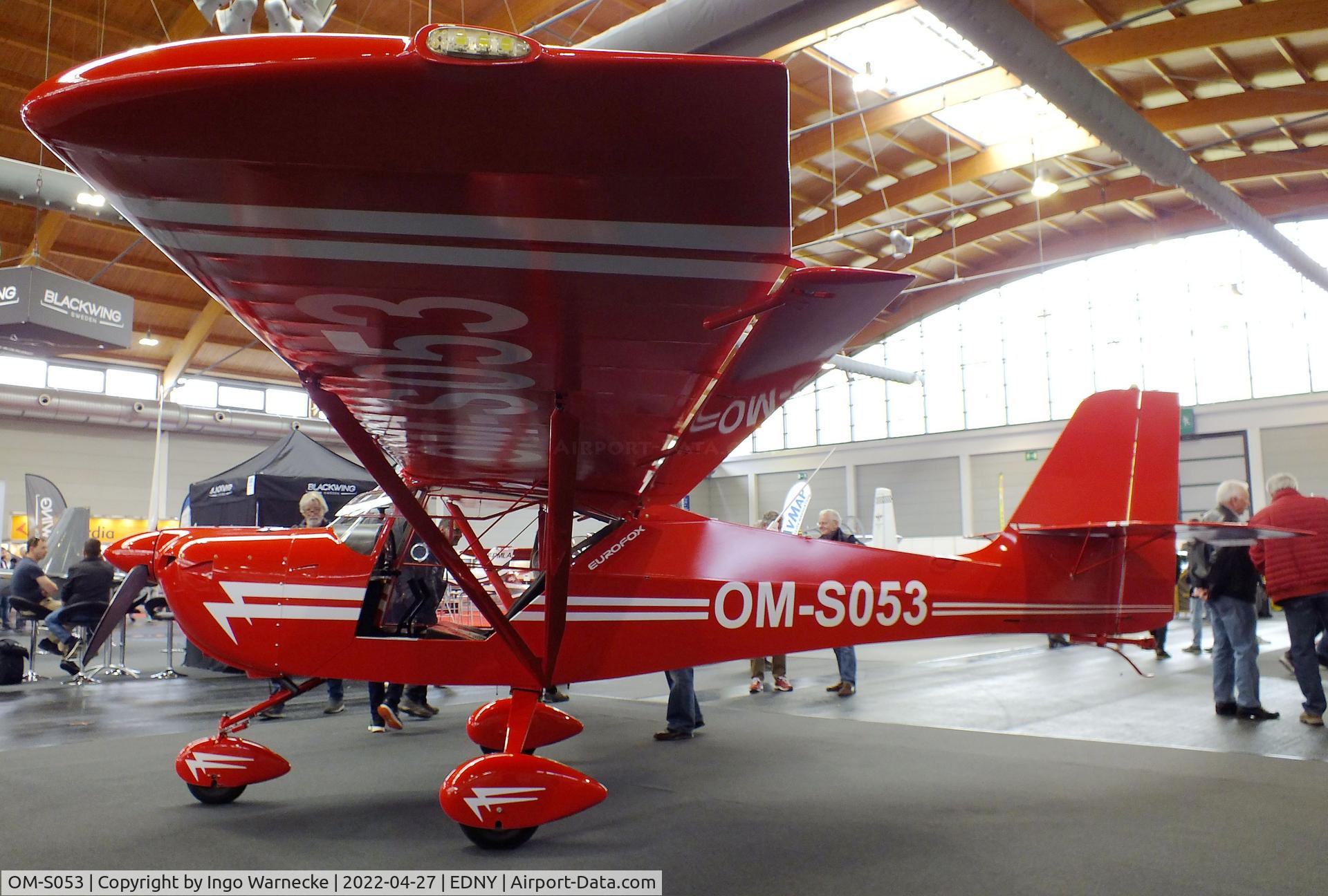OM-S053, Aeropro Eurofox 3K C/N Unknown OM-S053, Aeropro Eurofox 3K at the AERO 2022, Friedrichshafen