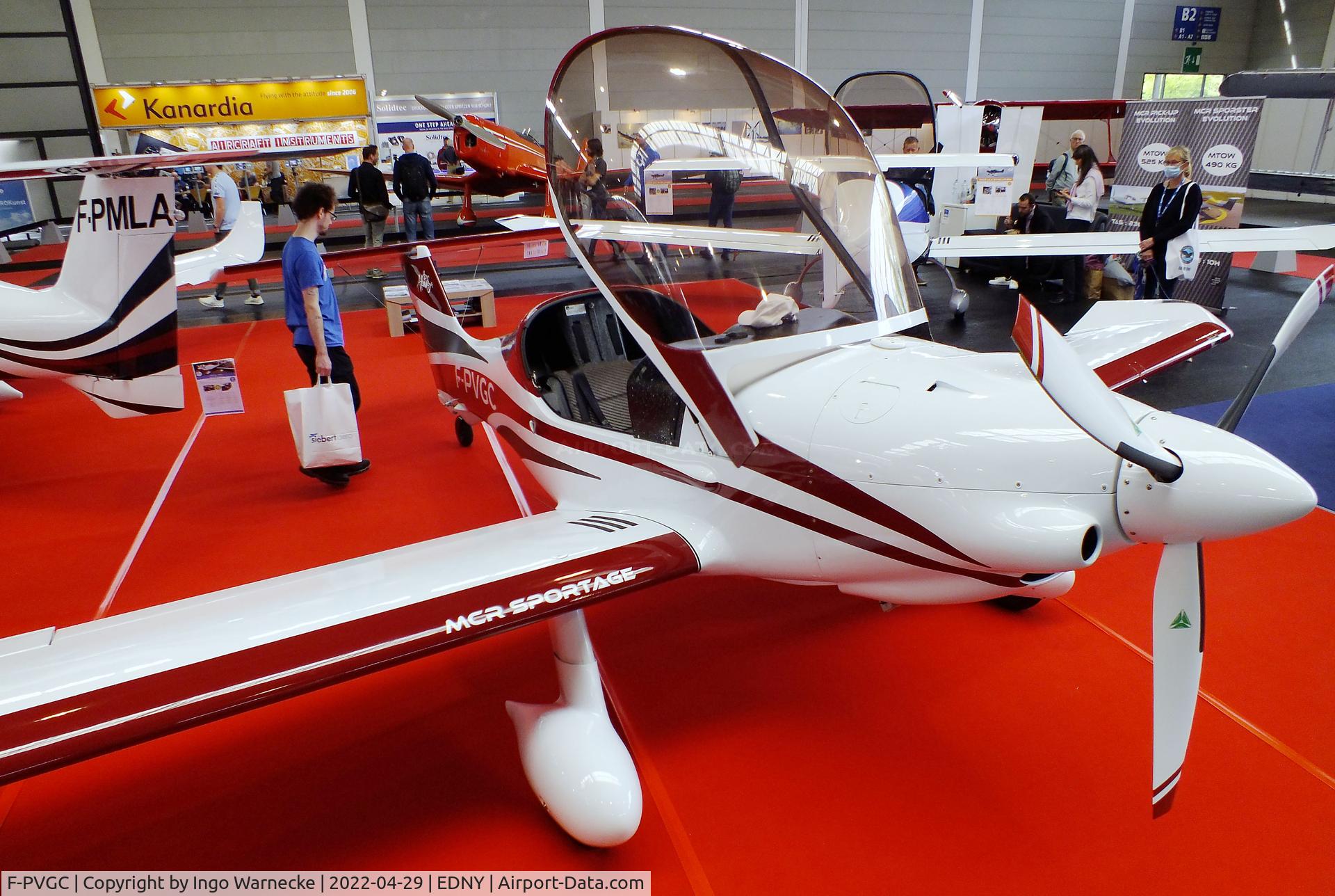 F-PVGC, Dyn'Aero MCR-01 Club C/N 358, Dyn'Aero MCR-01 Club at the AERO 2022, Friedrichshafen