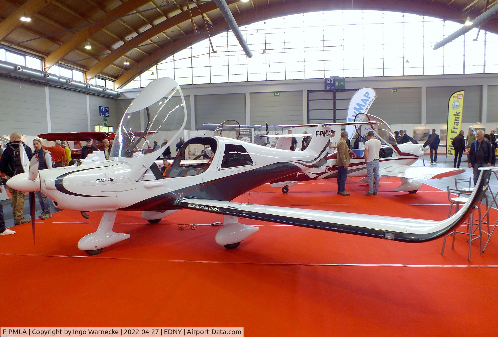 F-PMLA, Dyn'Aero MCR-4S 2002 C/N 175, Dyn'Aero MCR-4S Evolution at the AERO 2022, Friedrichshafen