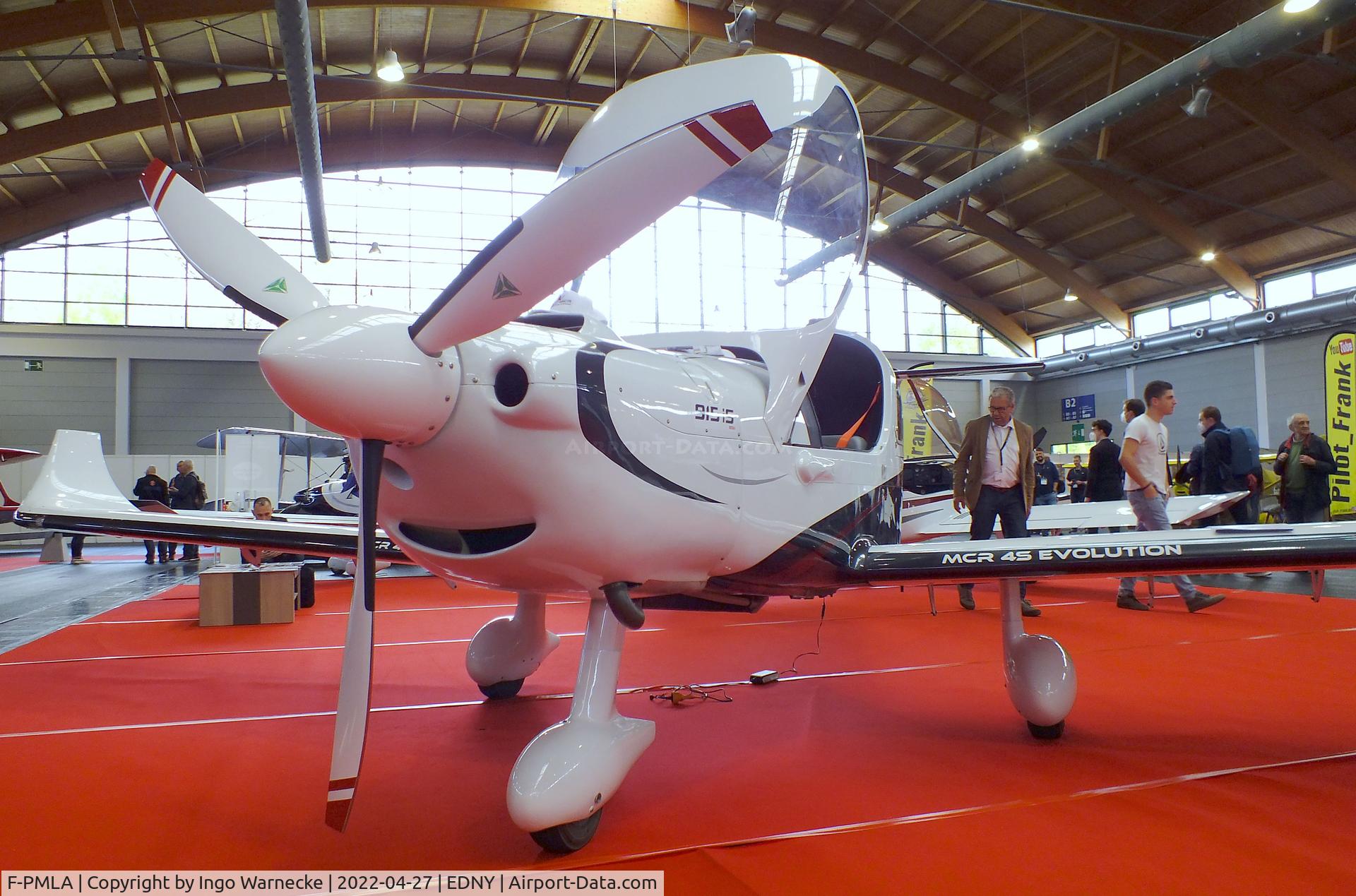 F-PMLA, Dyn'Aero MCR-4S 2002 C/N 175, Dyn'Aero MCR-4S Evolution at the AERO 2022, Friedrichshafen