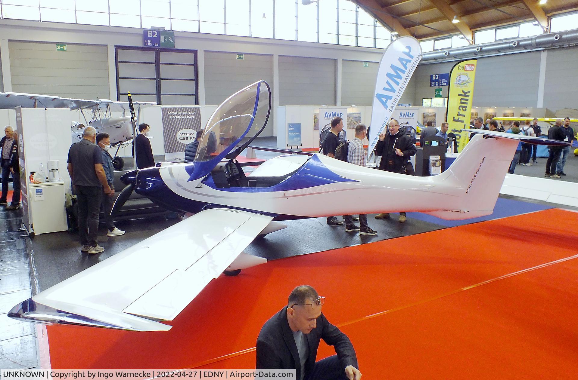 UNKNOWN, Dyn'Aero MCR-1 ULC Evolution C/N not found_unknown, Dyn'Aero MCR-1 ULC Evolution at the AERO 2022, Friedrichshafen