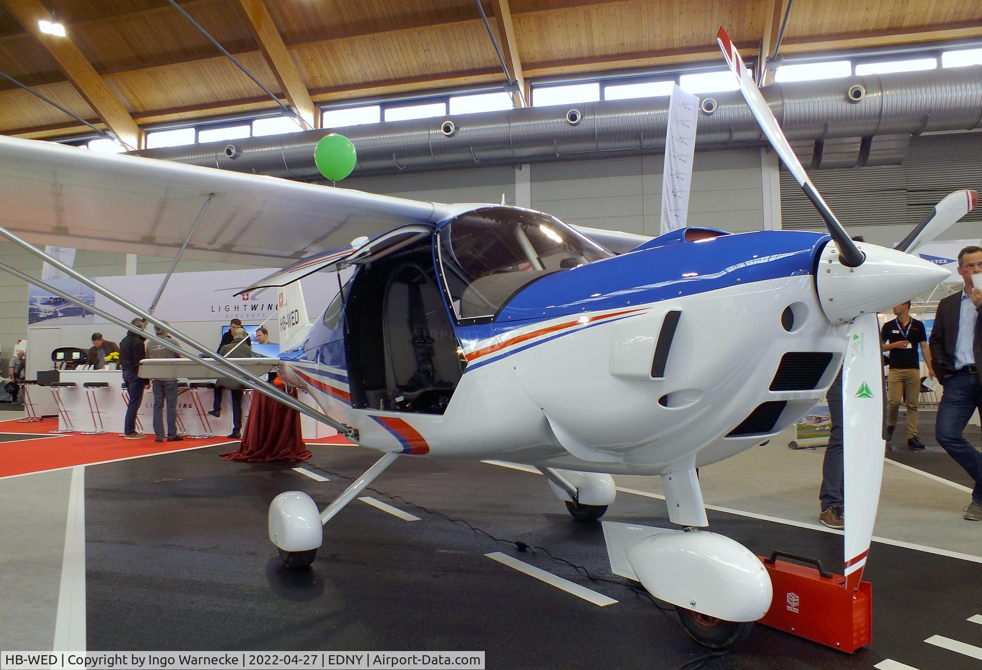 HB-WED, 2018 Light Wing AC4 CS LSA C/N 005, Light Wing AC4 CS-LSA GT - now converted with towing gear and Rotax 915 iS - at the AERO 2022, Friedrichshafen