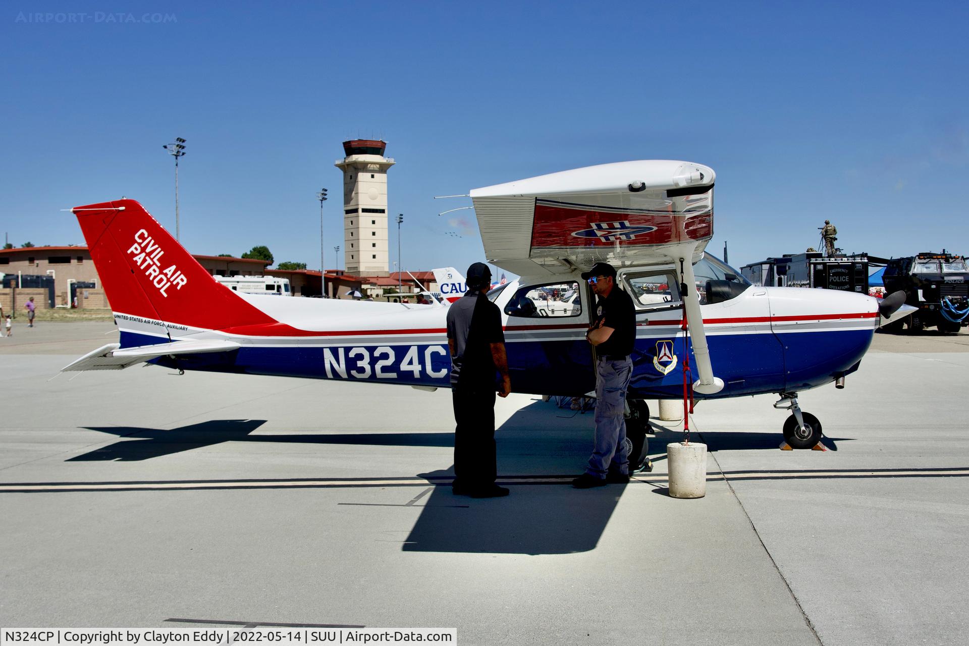 N324CP, 2018 Cessna 172S C/N 172S12135, Travis AFB airshow 2022.