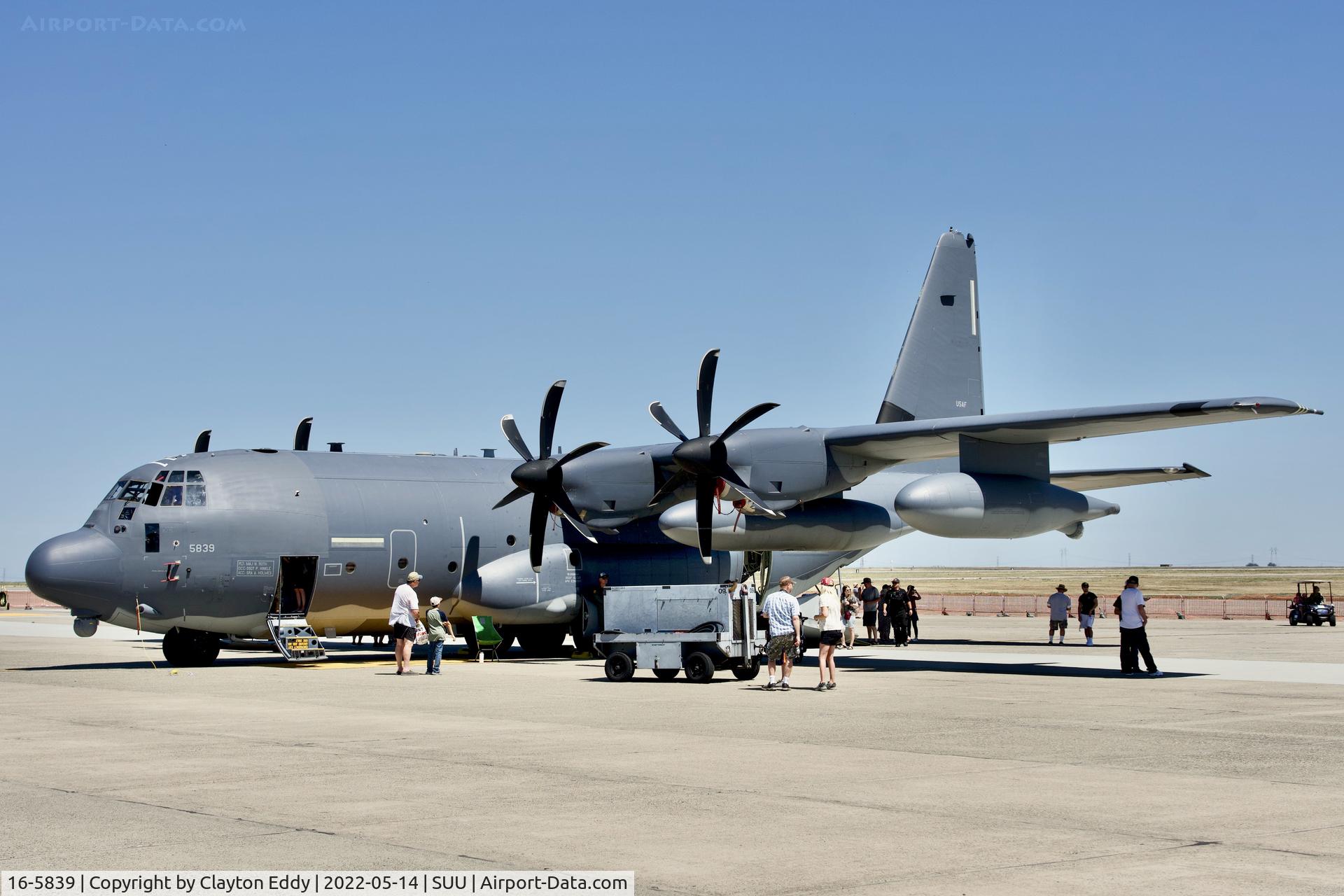 16-5839, 2017 Lockheed Martin MC-130J-30 Commando II C/N 382-5839, Travis AFB airshow 2022.