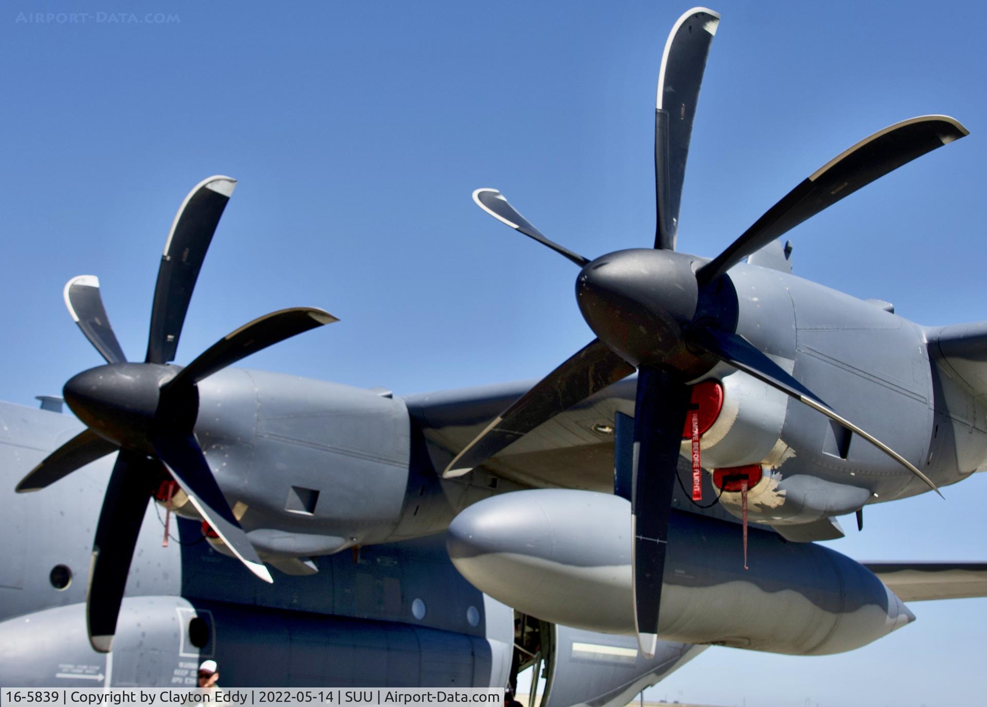 16-5839, 2017 Lockheed Martin MC-130J-30 Commando II C/N 382-5839, Travis AFB airshow 2022.