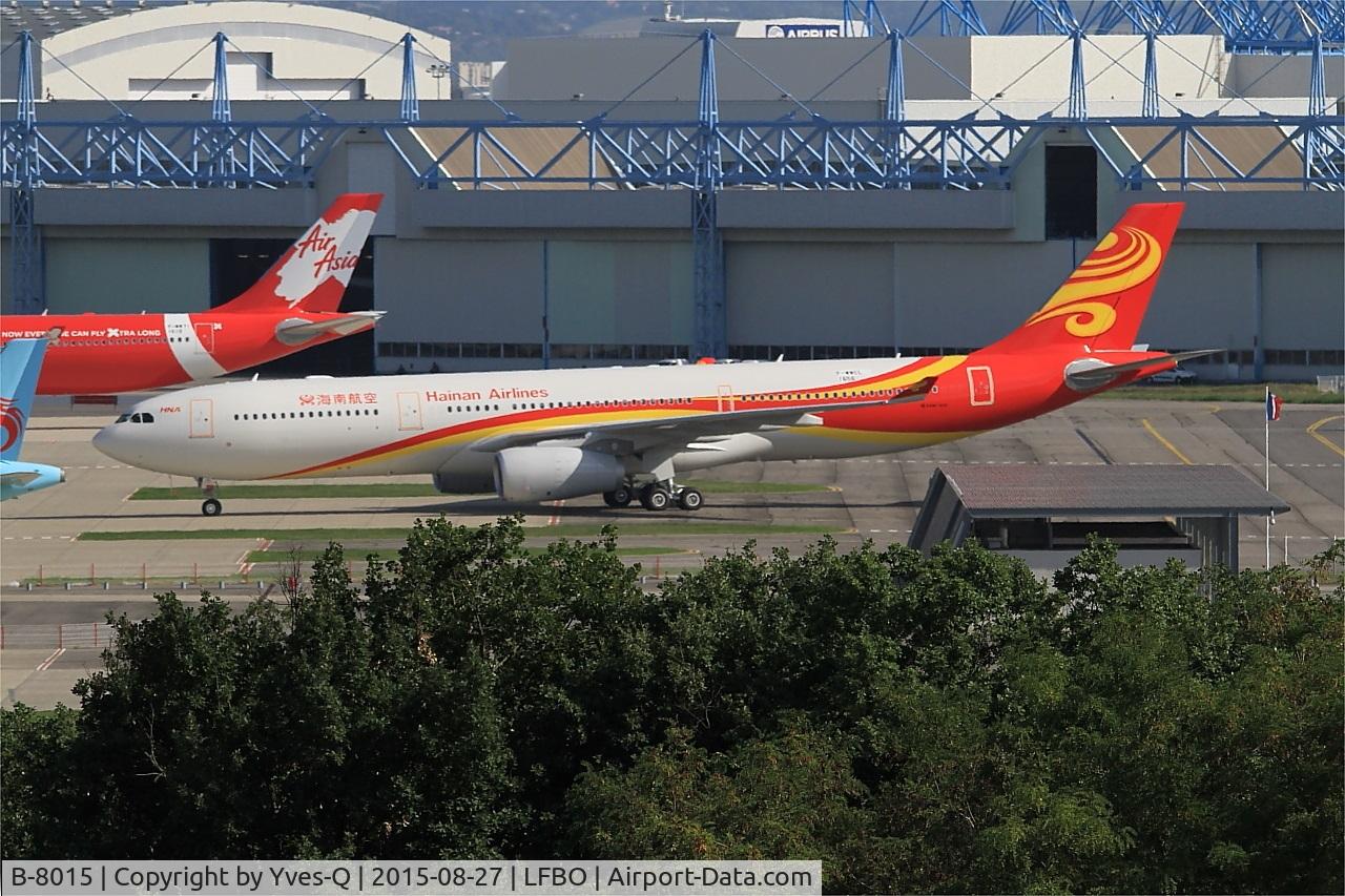 B-8015, 2015 Airbus A330-343 C/N 1656, Airbus A330-343, Airbus delivery center, Toulouse Blagnac Airport (LFBO-TLS)