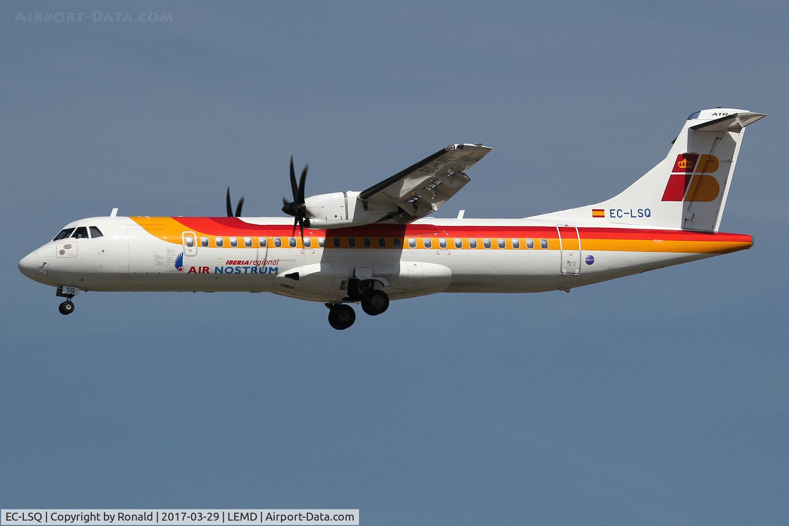 EC-LSQ, 2012 ATR 72-212A C/N 1041, at mad