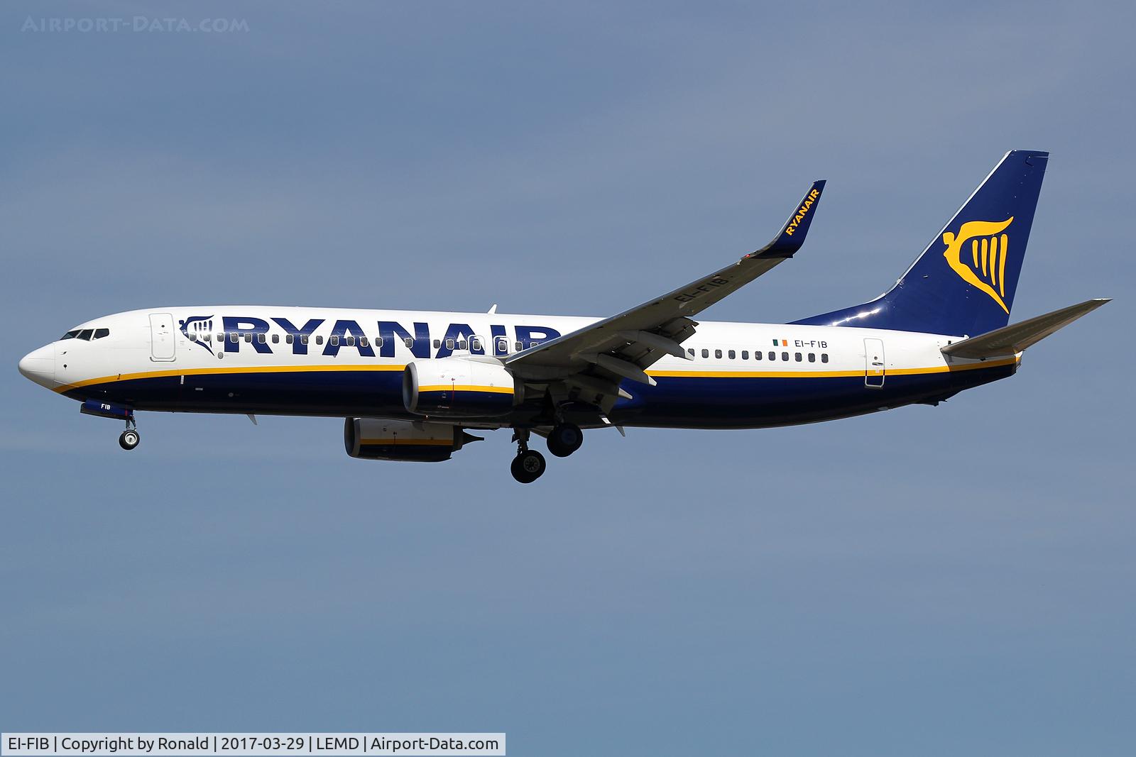 EI-FIB, 2015 Boeing 737-8AS C/N 44692, at mad