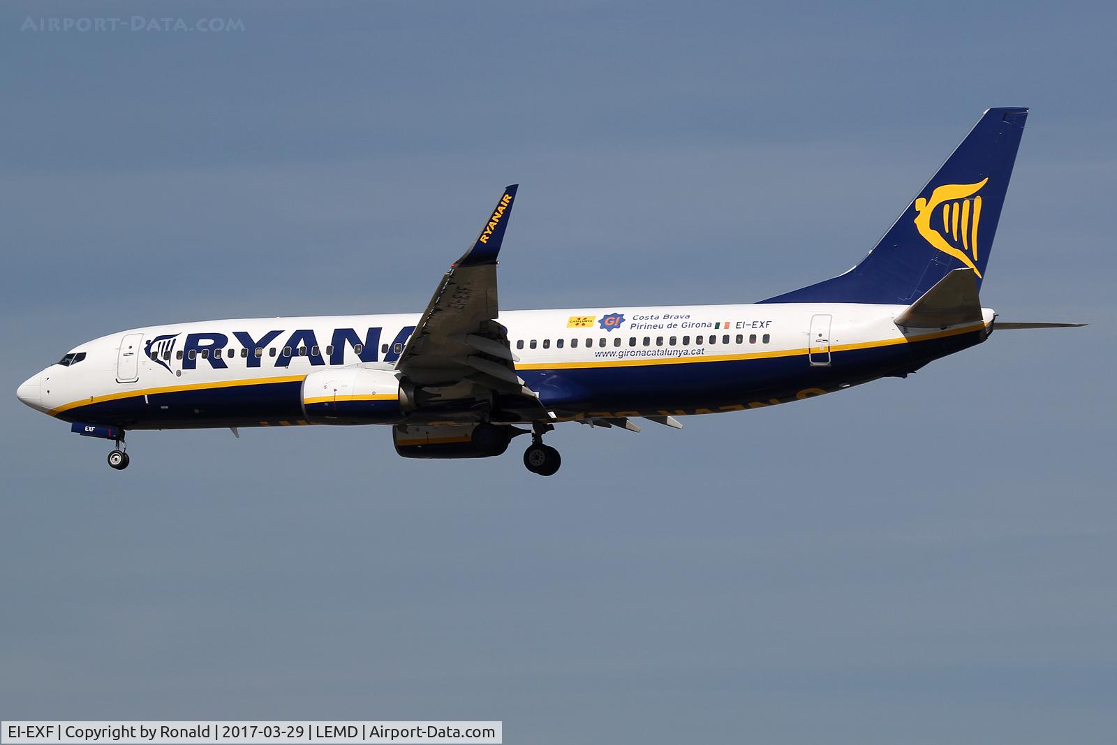 EI-EXF, 2012 Boeing 737-8AS C/N 40322, at mad
