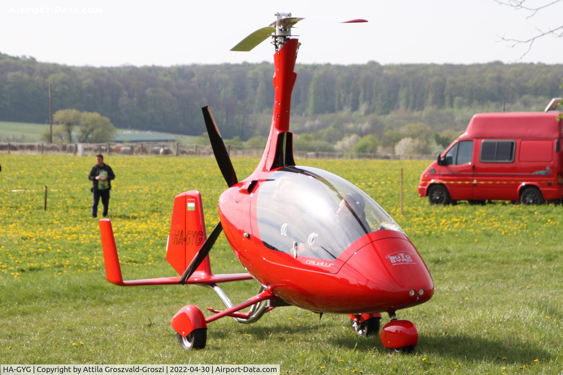 HA-GYG, 2015 AutoGyro Calidus C/N C00404, Zirc-Tündérmajor Airfield, Hungary