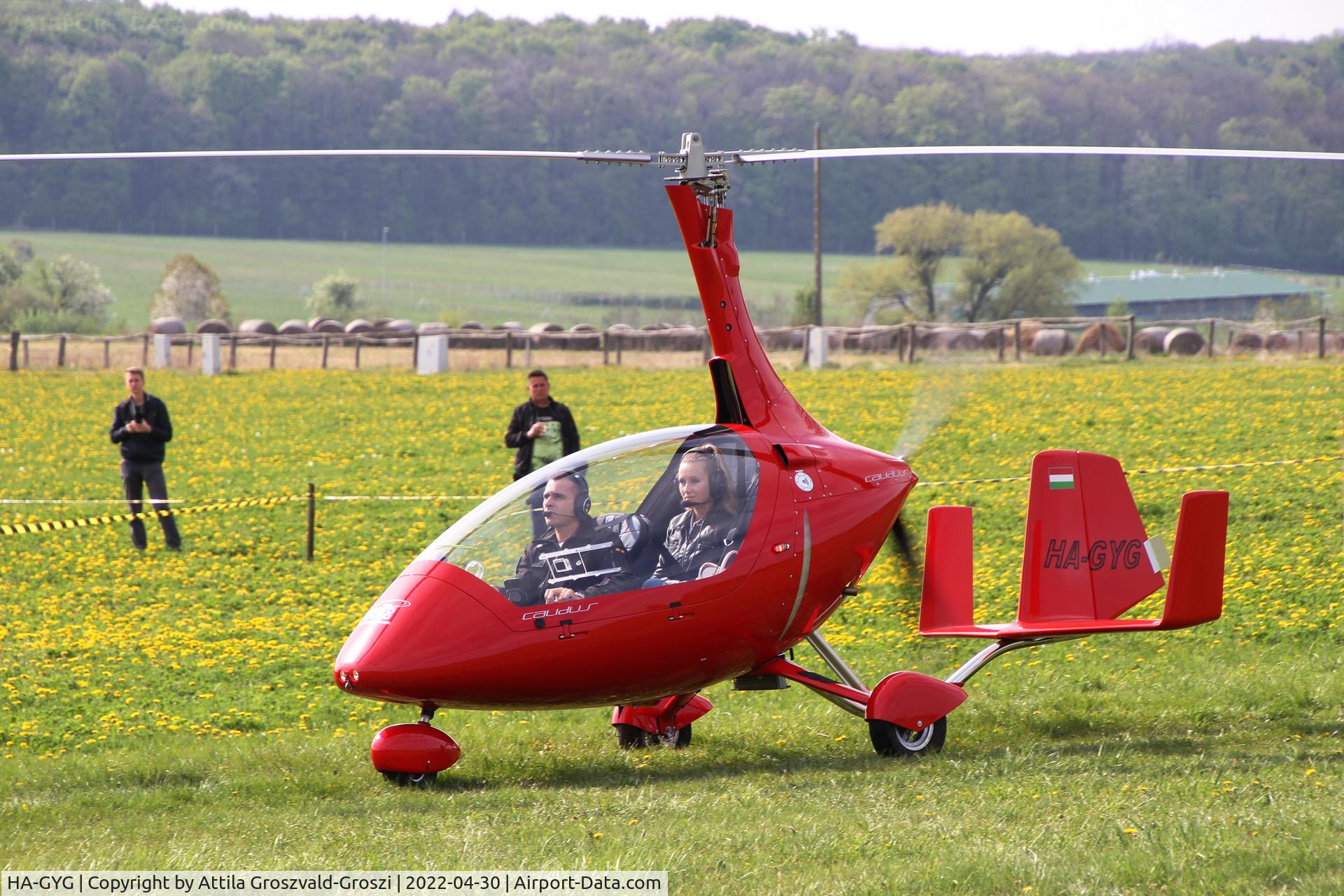 HA-GYG, 2015 AutoGyro Calidus C/N C00404, Zirc-Tündérmajor Airfield, Hungary