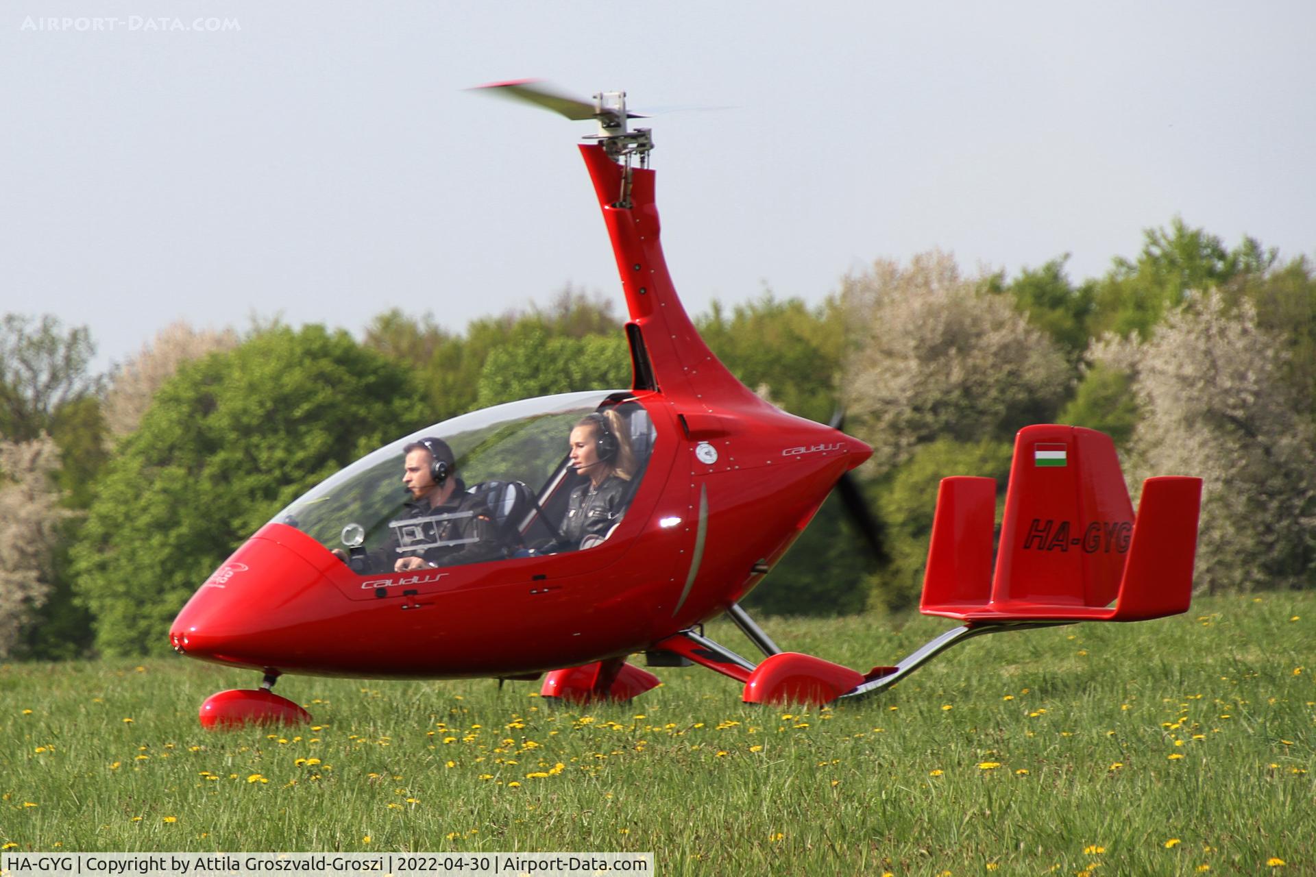 HA-GYG, 2015 AutoGyro Calidus C/N C00404, Zirc-Tündérmajor Airfield, Hungary