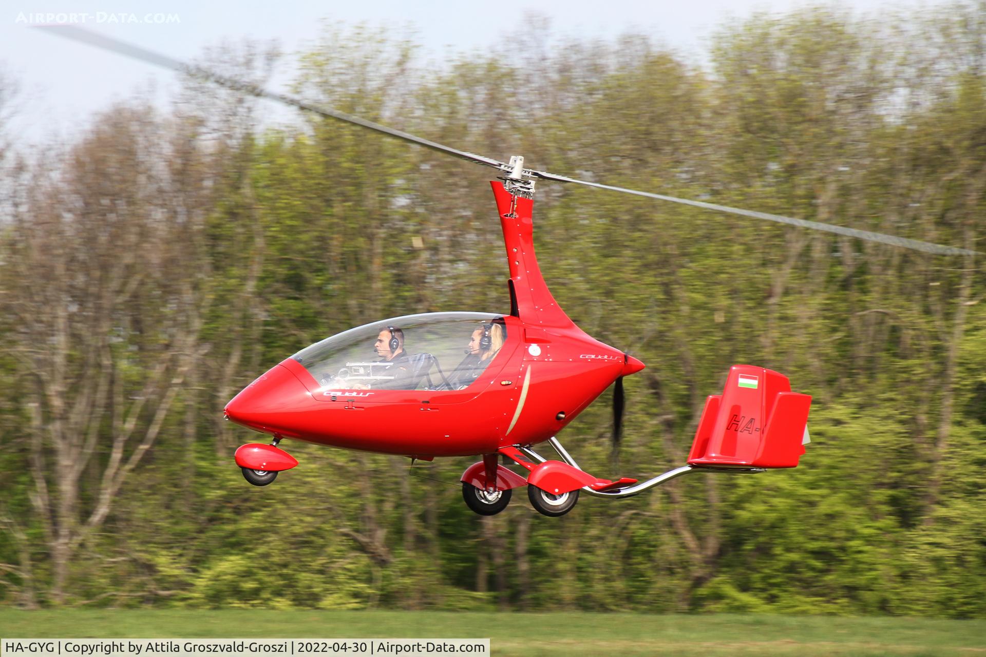 HA-GYG, 2015 AutoGyro Calidus C/N C00404, Zirc-Tündérmajor Airfield, Hungary