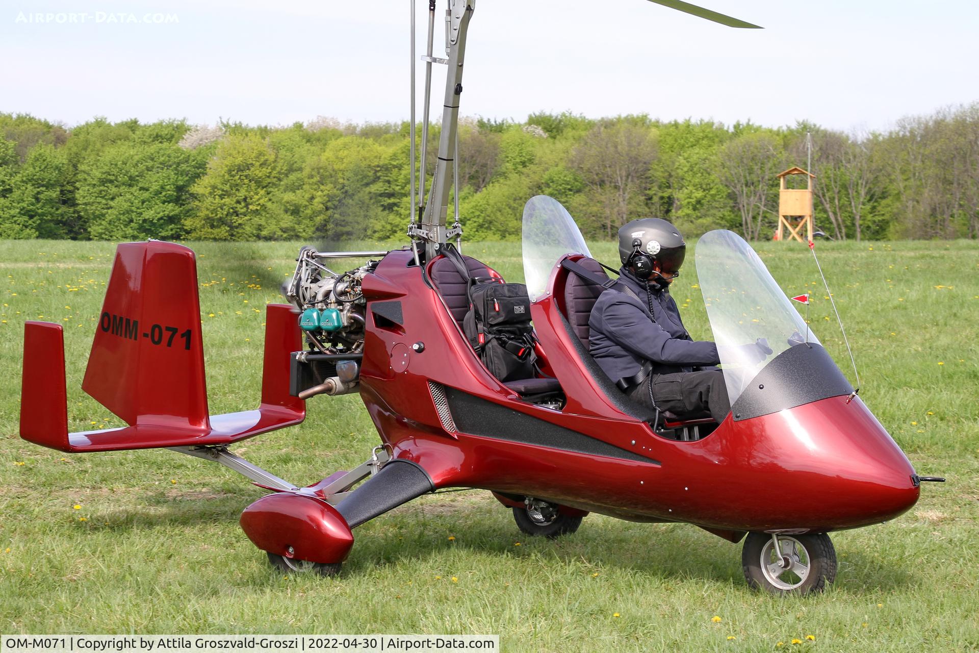 OM-M071, 2012 Halley Apollo Gyro AG1 C/N 260912, Zirc-Tündérmajor Airfield, Hungary