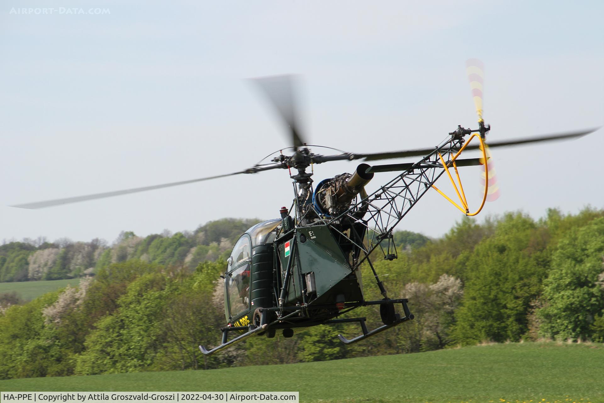 HA-PPE, Sud SA-318C Alouette AST C/N 2046, Zirc-Tündérmajor Airfield, Hungary