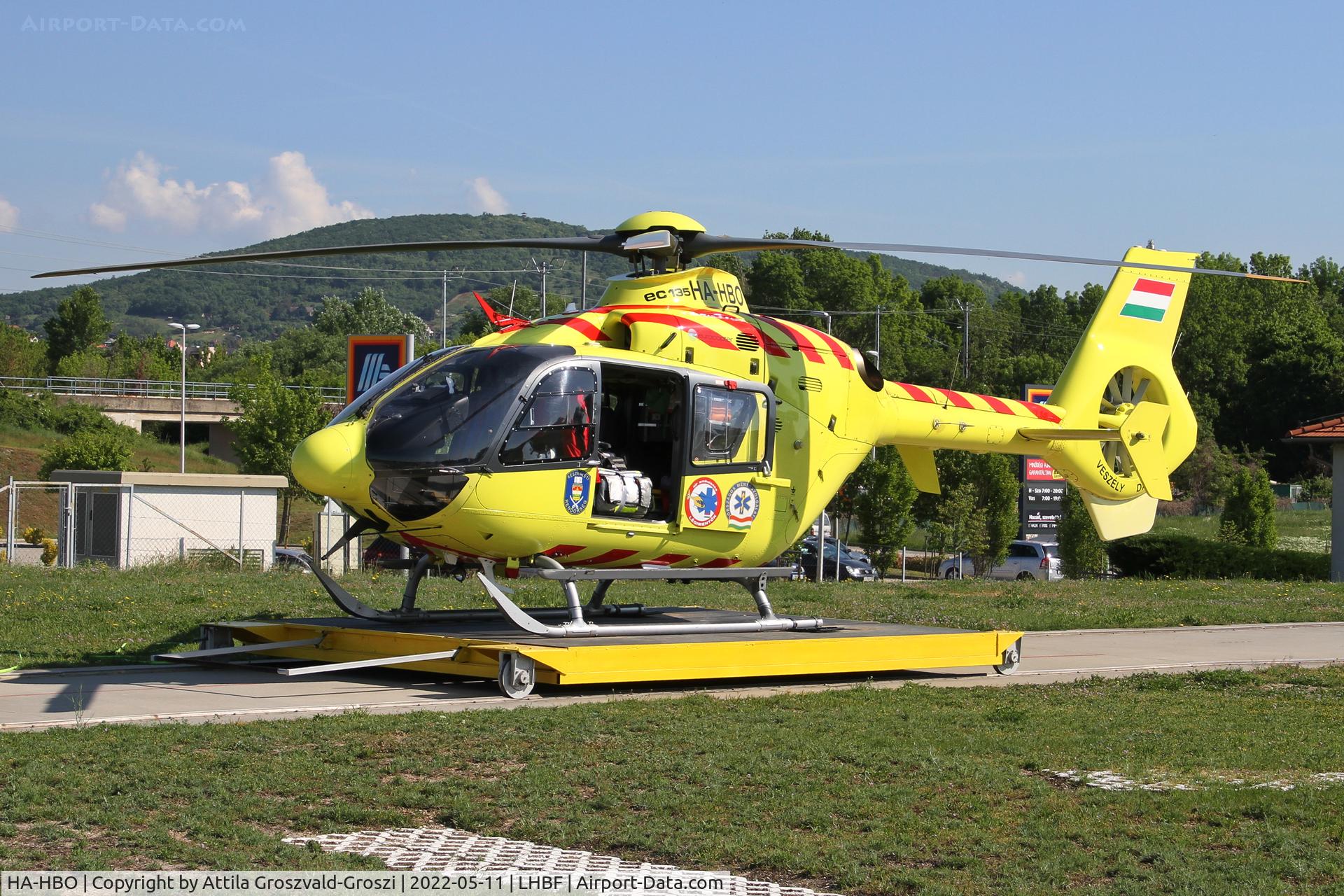 HA-HBO, 2009 Eurocopter EC-135P-2+ C/N 0736, LHBF - Balatonfüred Air Ambulance Base, Hungary