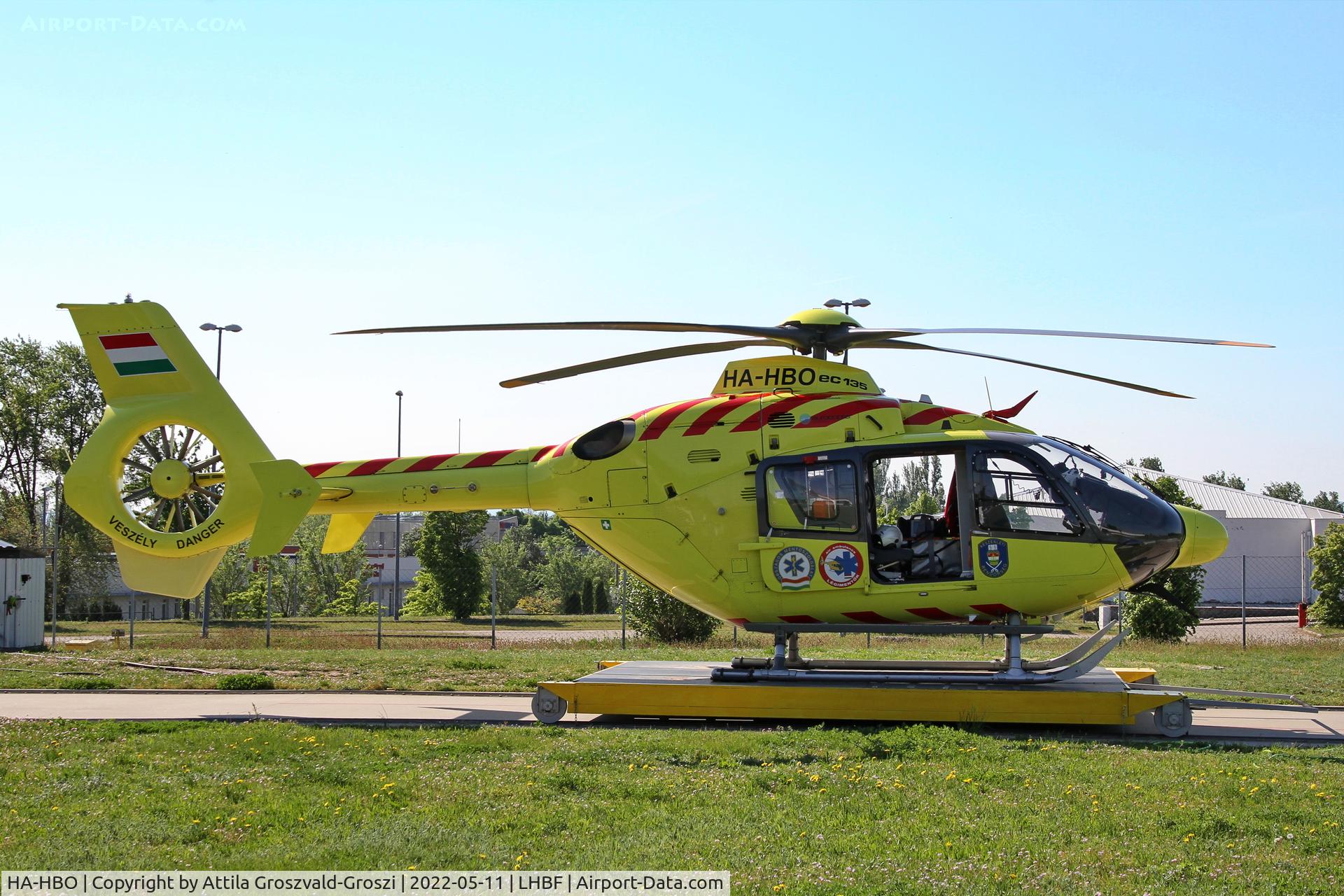 HA-HBO, 2009 Eurocopter EC-135P-2+ C/N 0736, LHBF - Balatonfüred Air Ambulance Base, Hungary