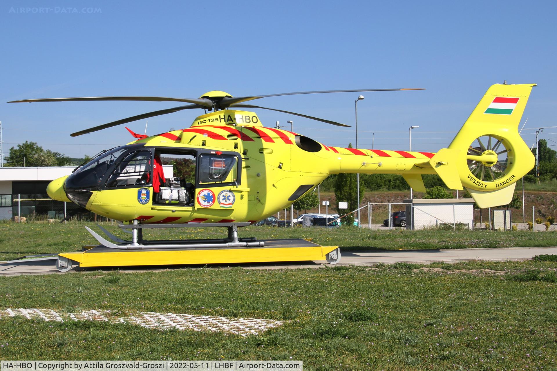 HA-HBO, 2009 Eurocopter EC-135P-2+ C/N 0736, LHBF - Balatonfüred Air Ambulance Base, Hungary