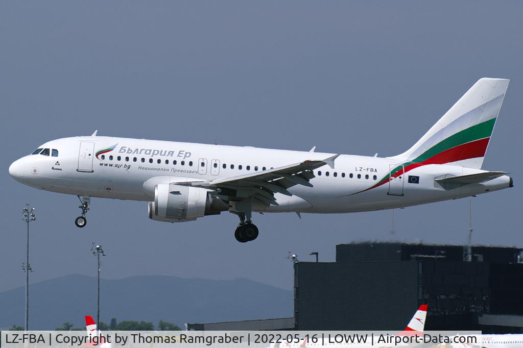 LZ-FBA, 2008 Airbus A319-112 C/N 3564, Bulgaria Air Airbus A319