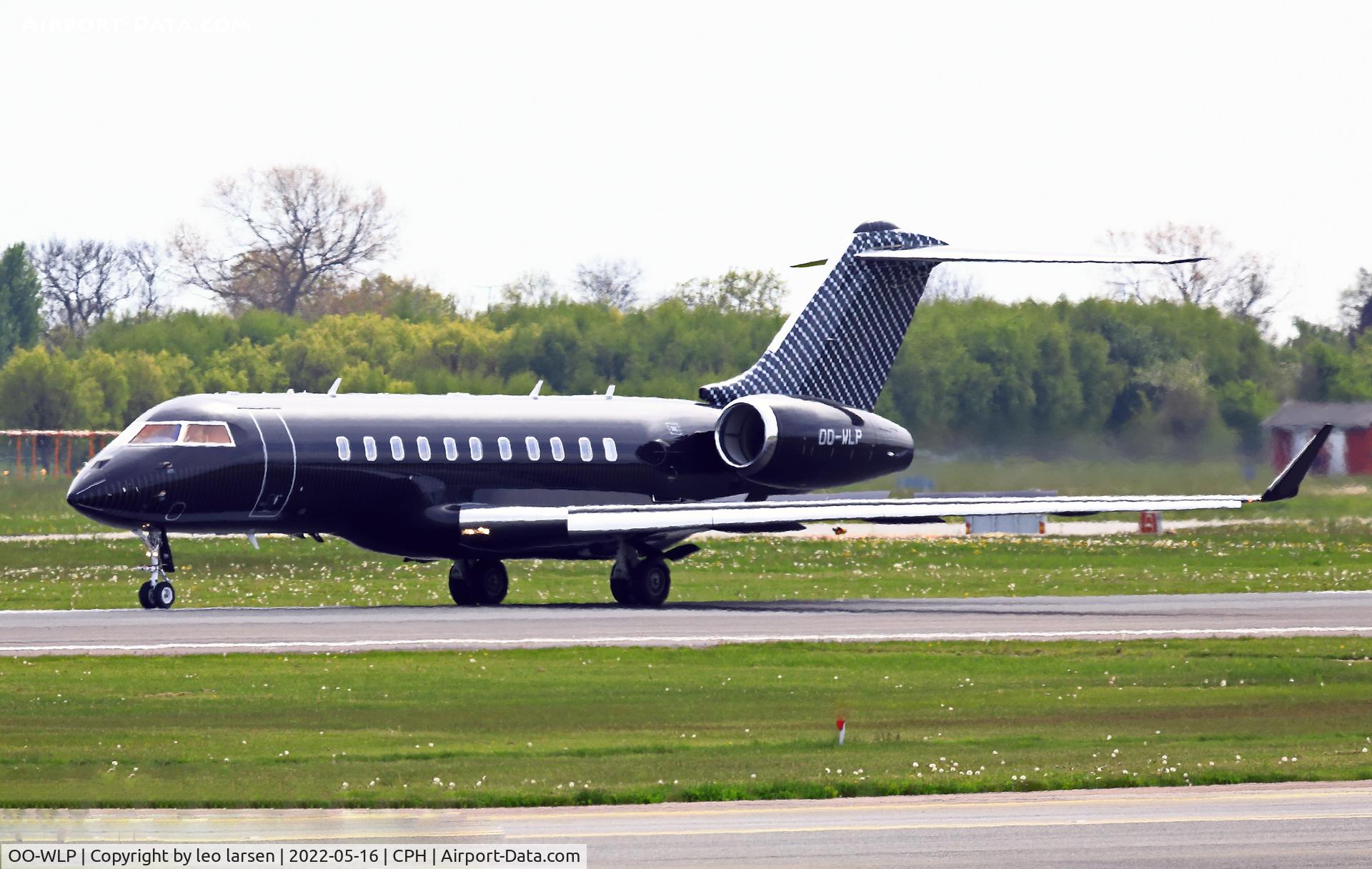 OO-WLP, 2021 Bombardier BD-700 1A11 Global 5500 C/N 60047, Copenhagen 16.5.2022