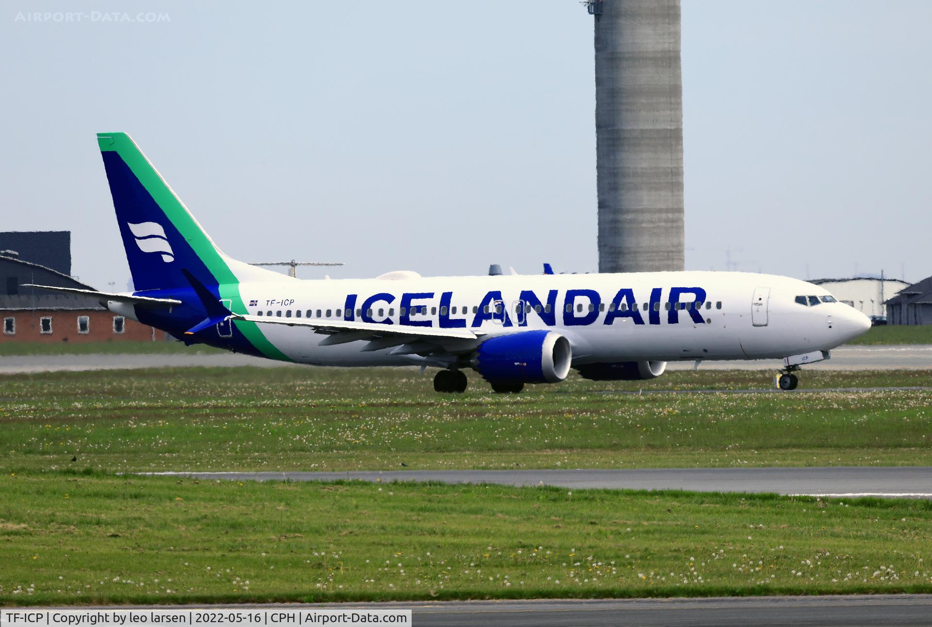 TF-ICP, 2019 Boeing 737-8 MAX C/N 44360, Copenhagen 16.5.2022