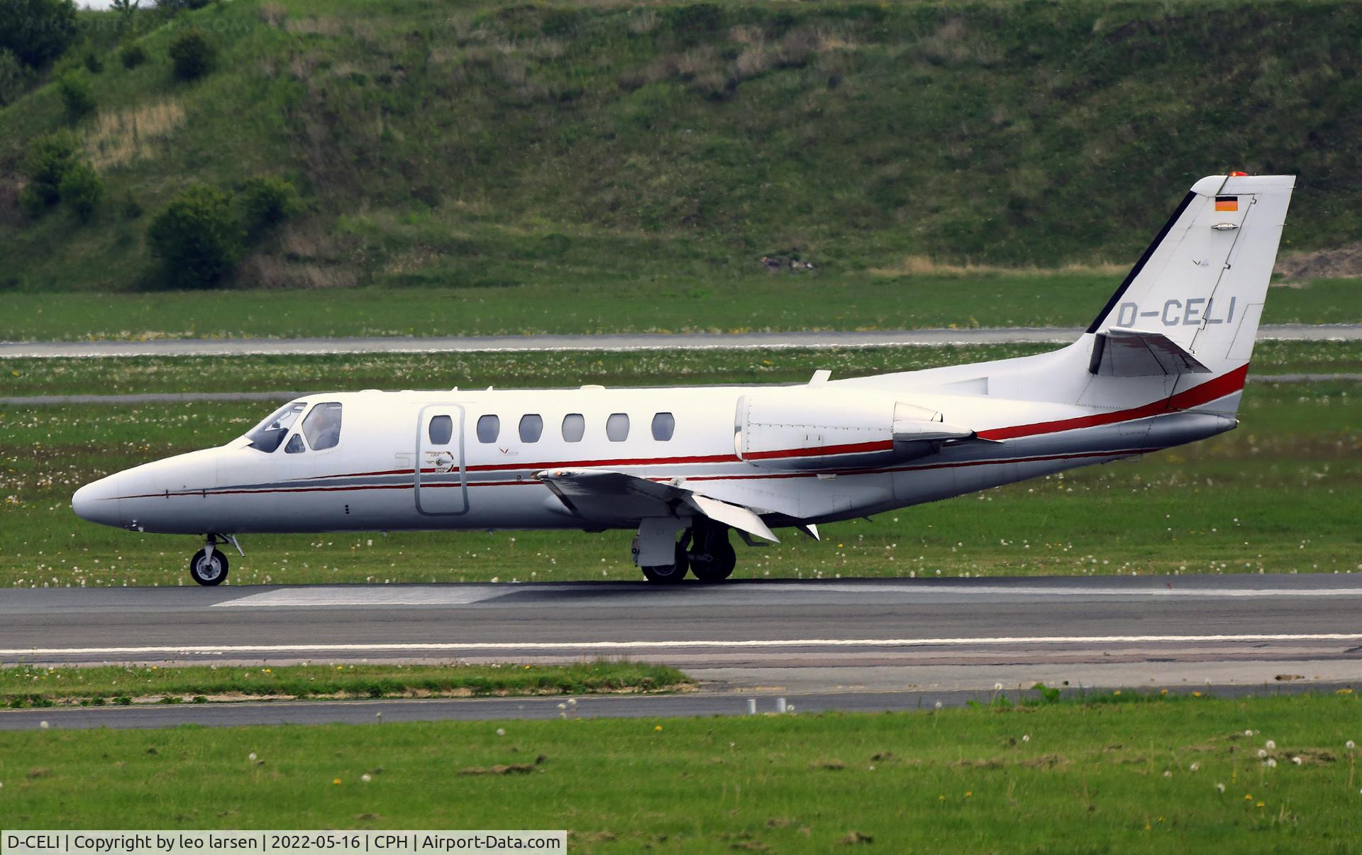 D-CELI, 2002 Cessna 550 Citation Bravo C/N 550-0998, Copenhagen 16.5.2022