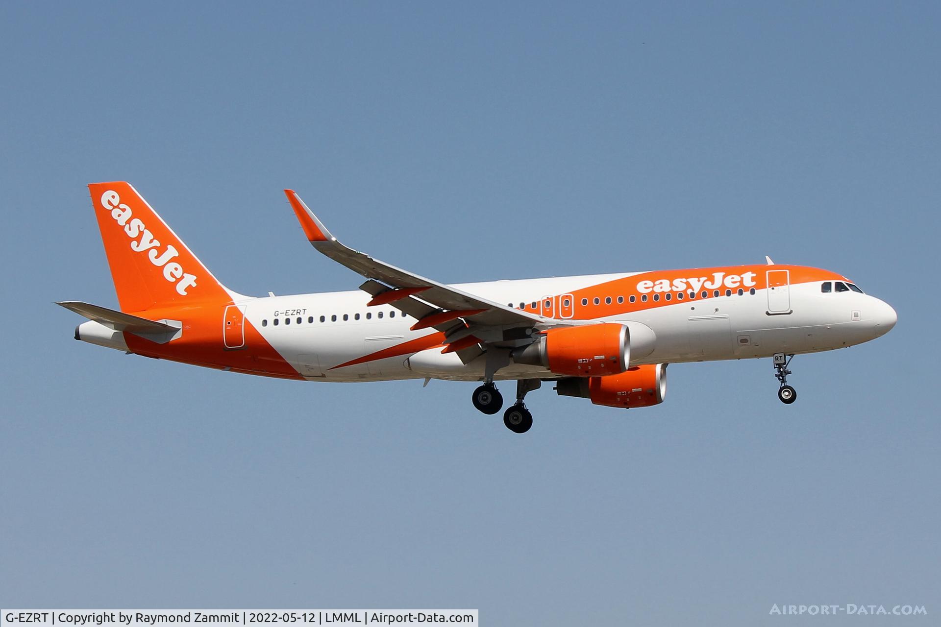 G-EZRT, 2018 Airbus A320-214 C/N 8162, A320 G-EZRT Easyjet