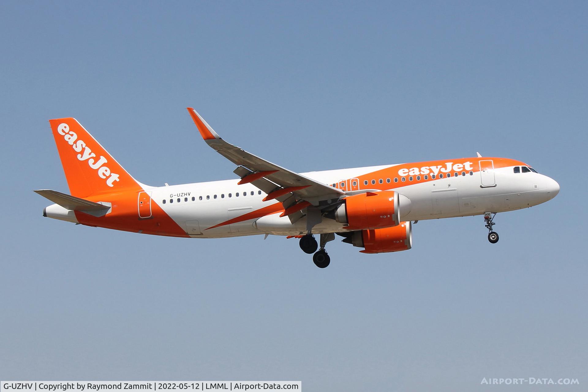 G-UZHV, 2019 Airbus A320-251N C/N 8722, A320 G-UZHV Easyjet