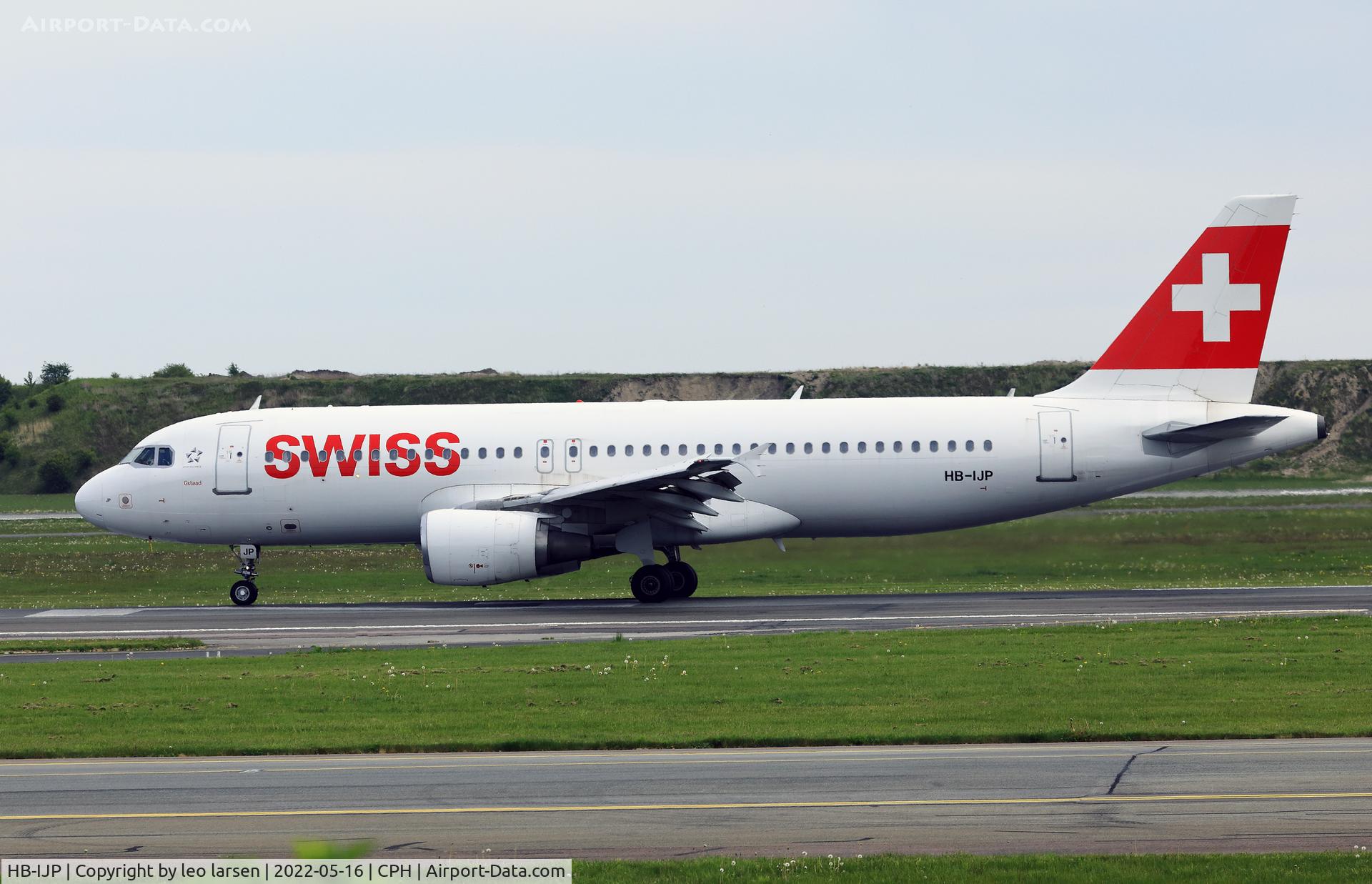 HB-IJP, 1997 Airbus A320-214 C/N 681, Copenhagen 16.5.2022